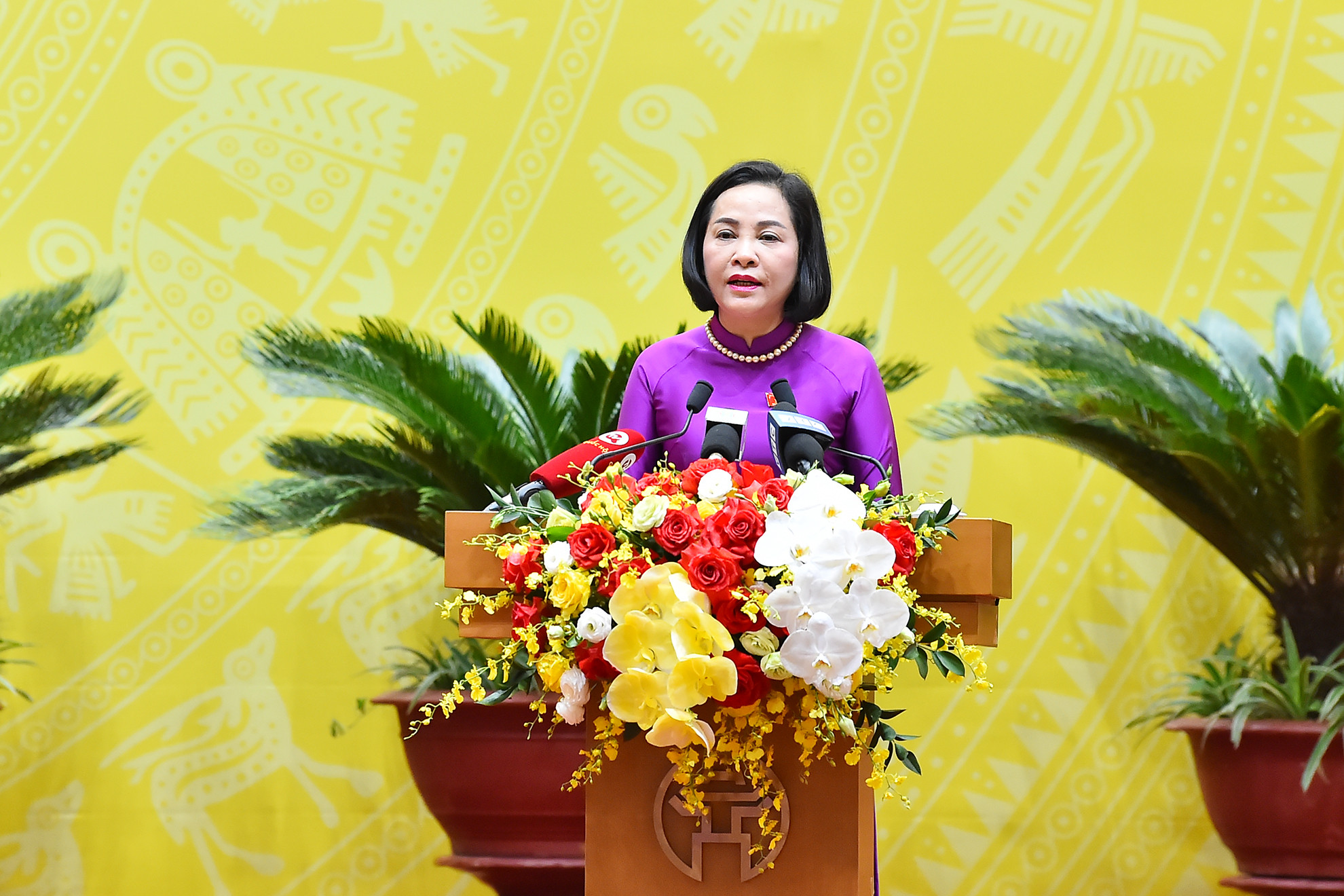 Phó Chủ tịch Quốc hội Nguyễn Thị Thanh phát biểu chỉ đạo tại phiên khai mạc Kỳ họp thứ 17, Hội đồng nhân dân thành phố Hà Nội khóa XVI, nhiệm kỳ 2021-2026. Phó Chủ tịch Quốc hội Nguyễn Thị Thanh phát biểu chỉ đạo tại phiên khai mạc Kỳ họp thứ 17, Hội đồng nhân dân thành phố Hà Nội khóa XVI, nhiệm kỳ 2021-2026.