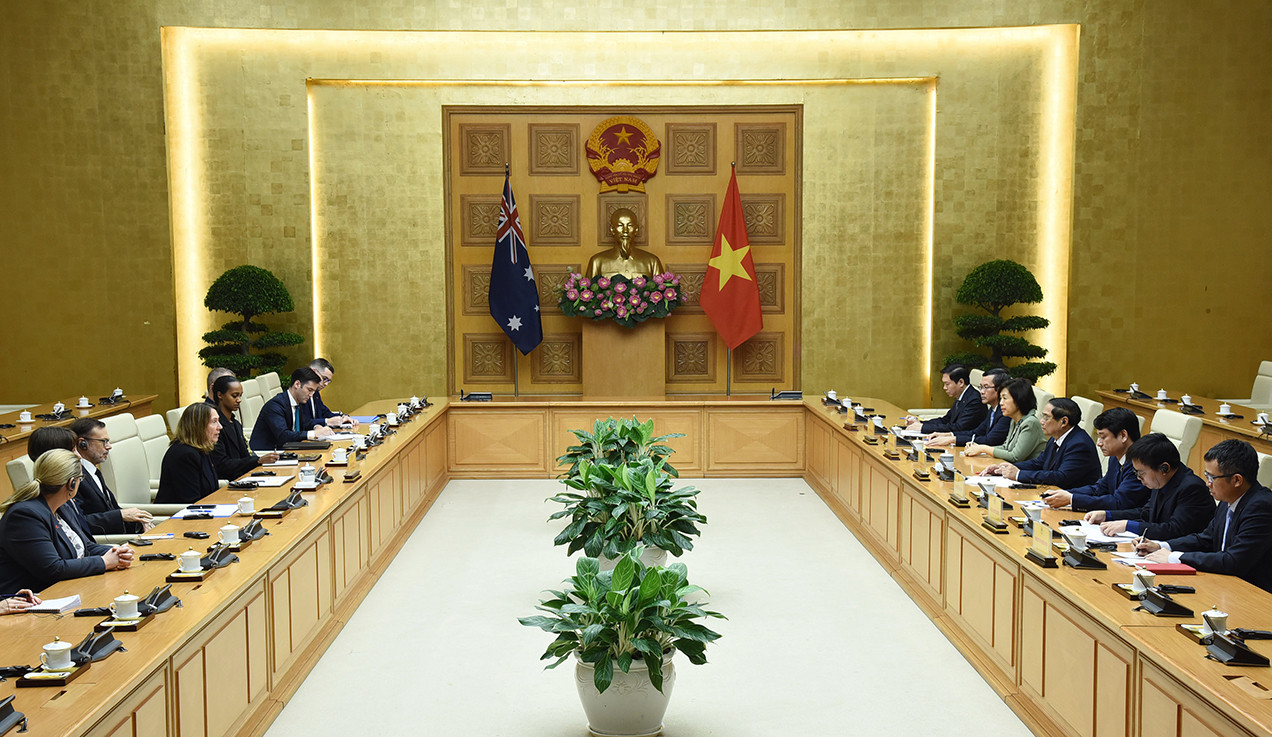 Quang cảnh buổi tiếp.