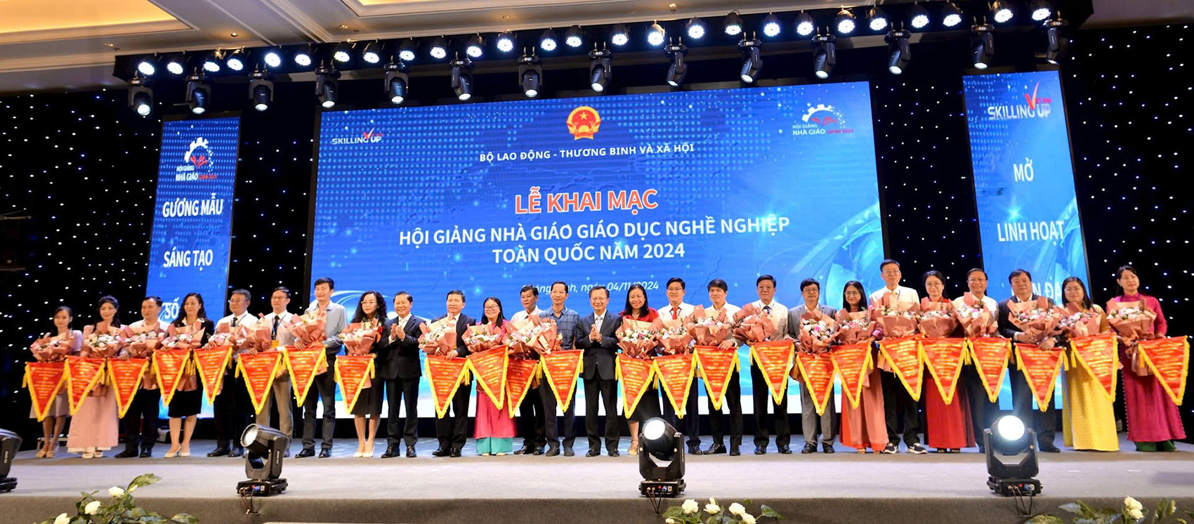 Lễ khai mạc Hội giảng Giáo dục nghề nghiệp toàn quốc 2024.