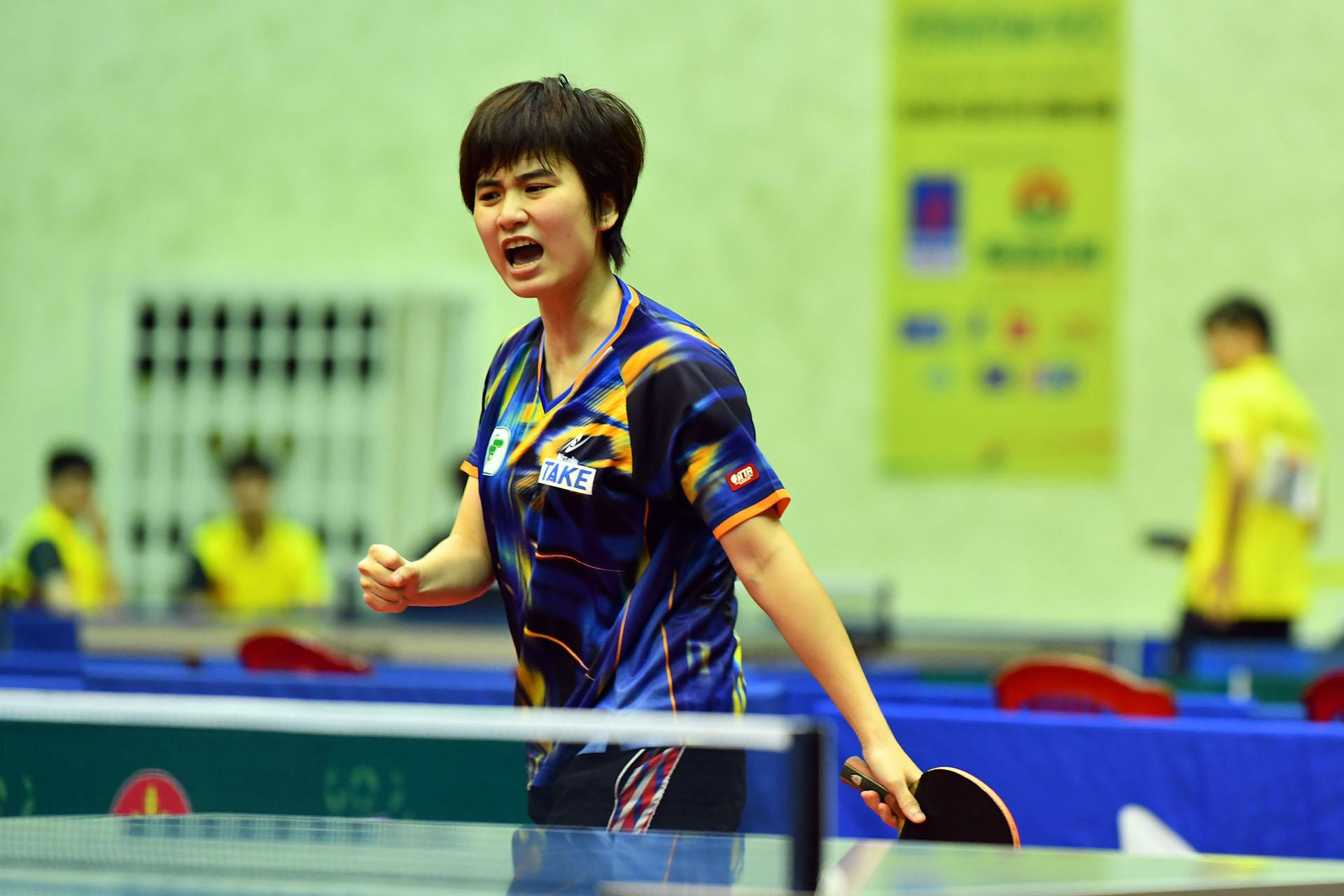 Những ứng viên vô địch tại Giải bóng bàn quốc gia Báo Nhân Dân 2022 ảnh 7