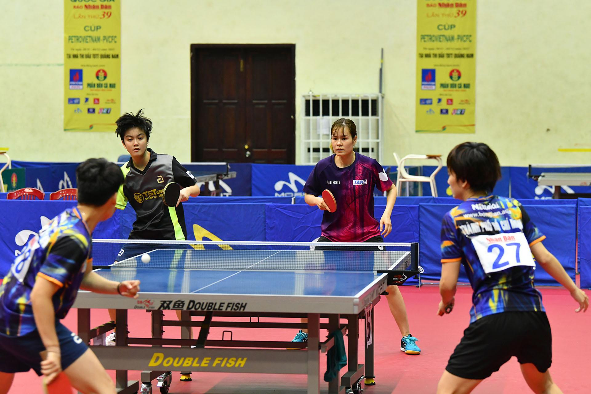 Những ứng viên vô địch tại Giải bóng bàn quốc gia Báo Nhân Dân 2022 ảnh 8