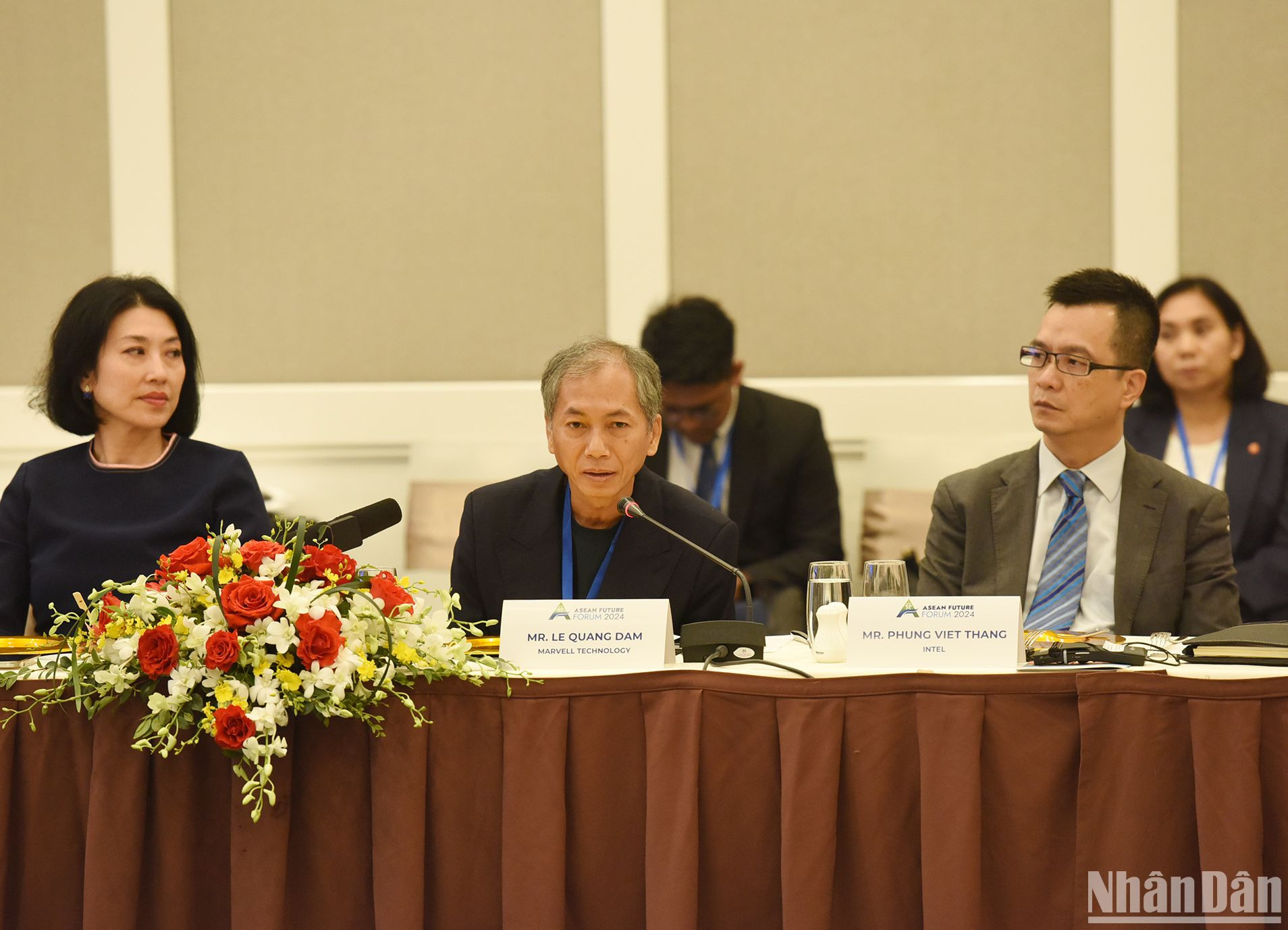 Ông Lê Quang Đạm, Tổng Giám đốc Marvell Technology Việt Nam phát biểu.
