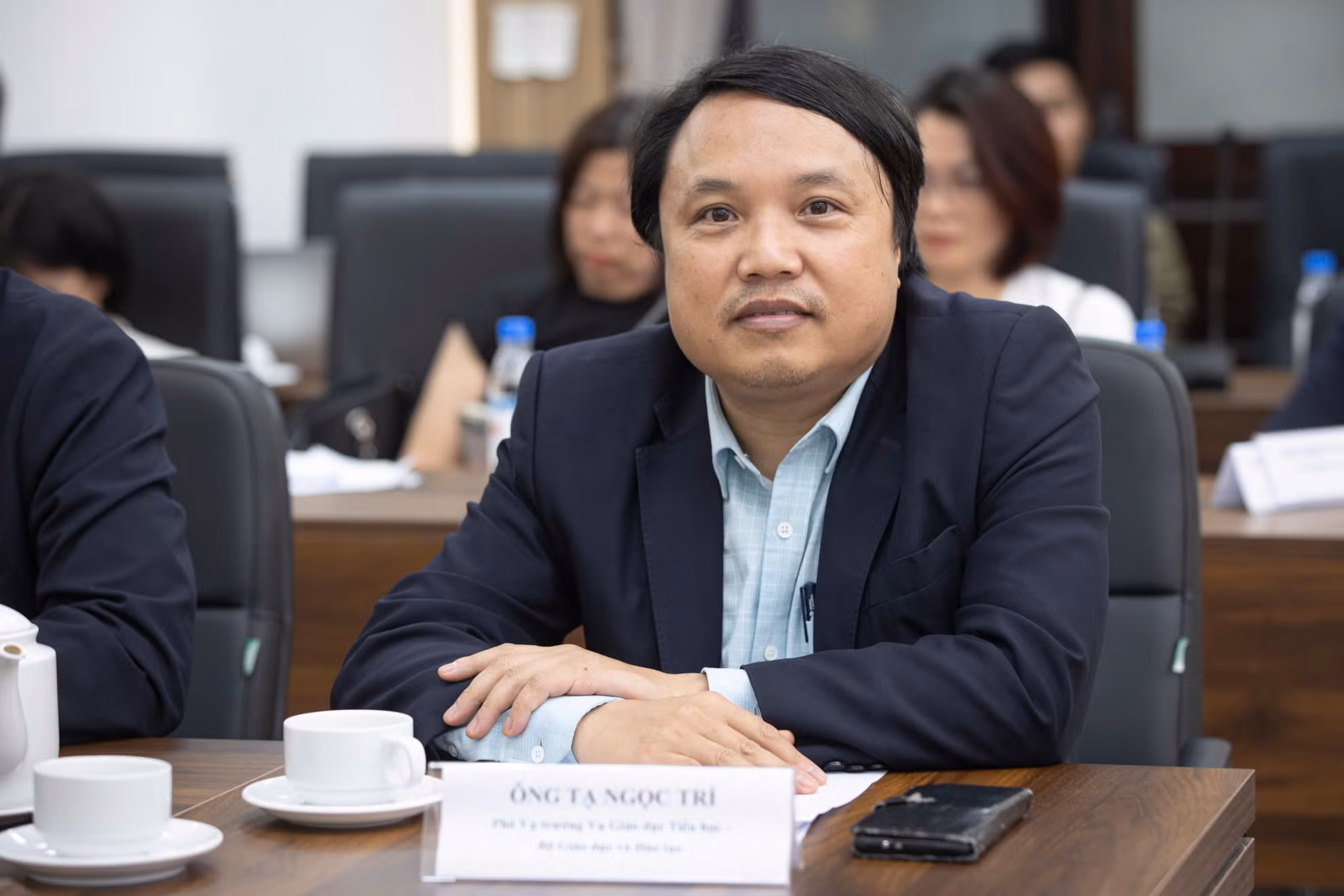 Tiến sĩ Tạ Ngọc Trí, Phó Vụ trưởng Vụ Giáo dục Phổ thông, Bộ Giáo dục và Đào tạo. Ảnh: SƠN TÙNG