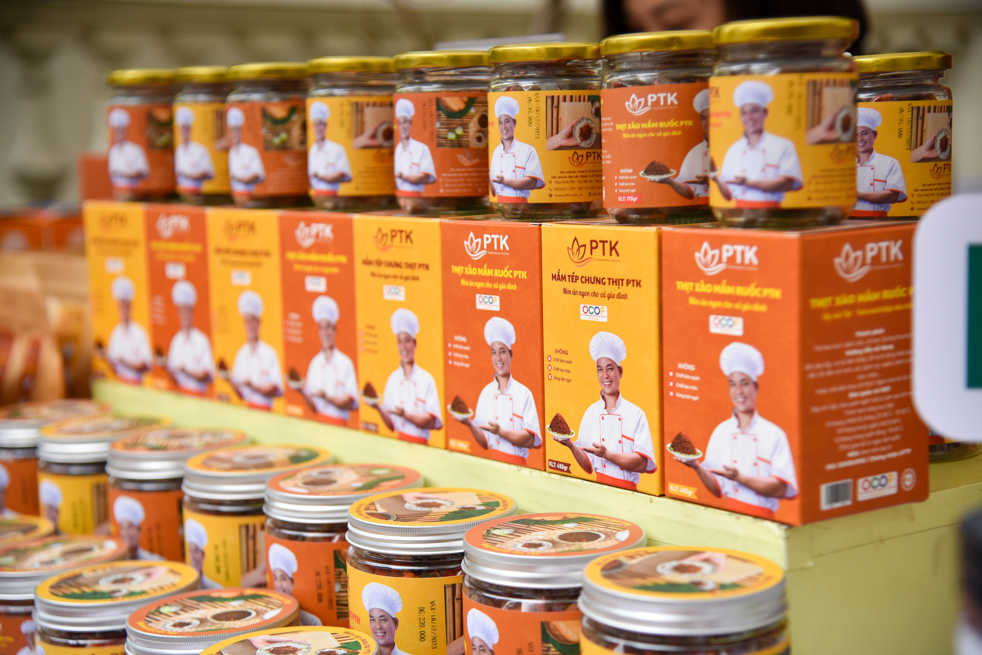 Sản phẩm mắm tép chưng thịt PTK của tỉnh Bắc Ninh được rất nhiều người dân tin dùng.