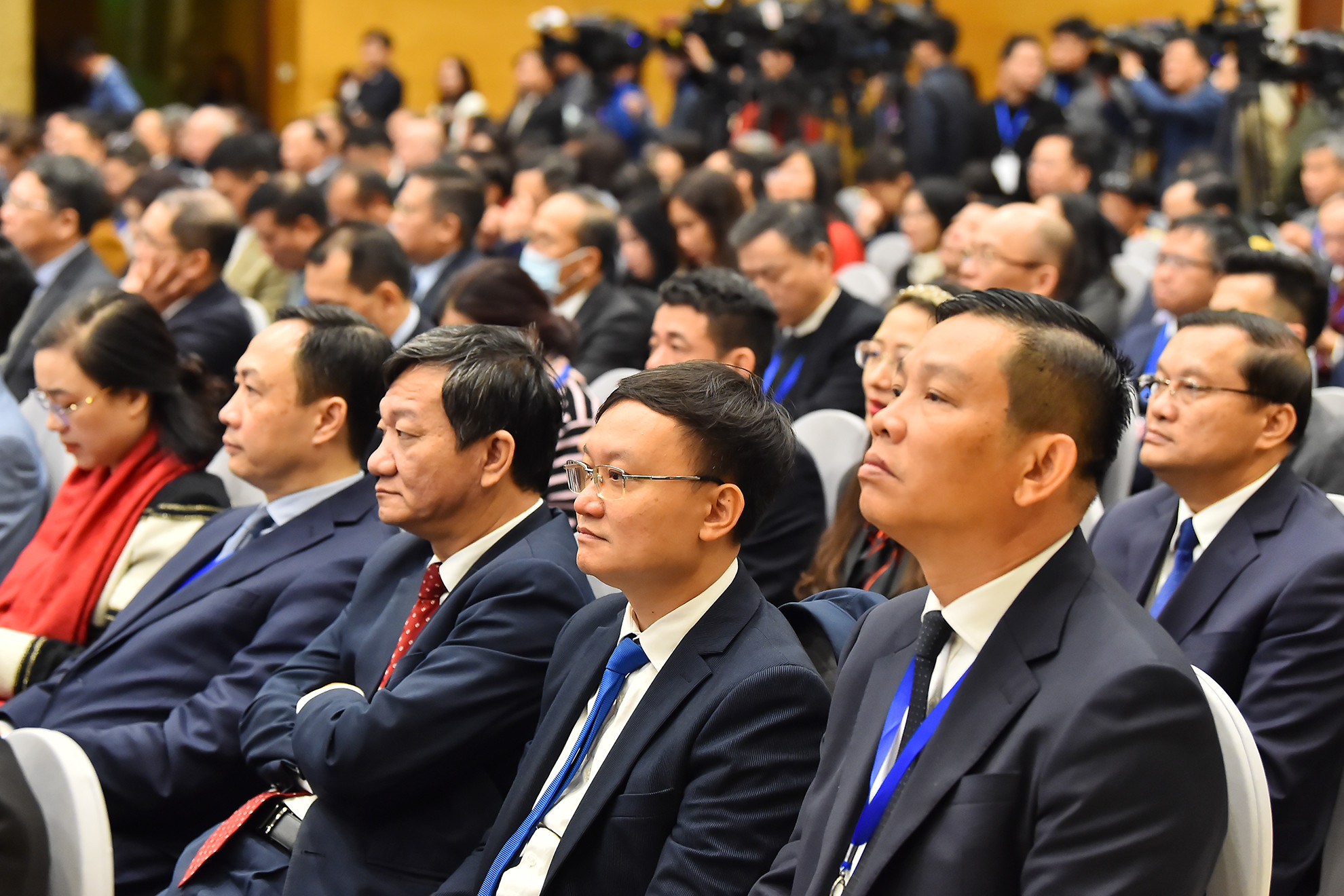 Các đại biểu tham dự phiên khai mạc Hội nghị Ngoại giao lần thứ 32.