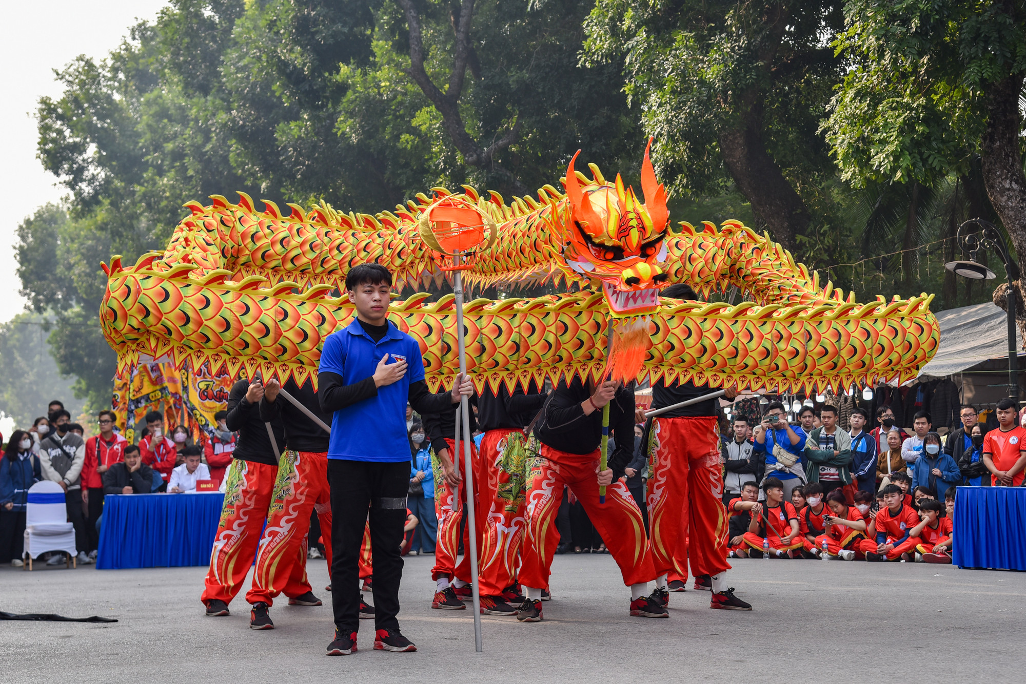Cuộc thi là dịp để các đội múa rồng nghệ thuật trên địa bàn Thành phố với nòng cốt là đoàn viên, thanh niên, nghệ nhân, diễn viên trẻ được gặp gỡ, giao lưu kinh nghiệm biểu diễn, thể hiện tài năng, kỹ thuật biểu diễn đặc trưng, sáng tạo của mình.