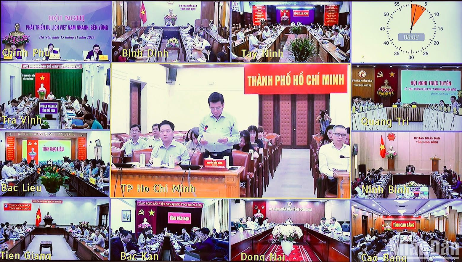 Ông Nguyễn Văn Dũng, Phó Chủ tịch UBND Thành phố Hồ Chí Minh phát biểu.