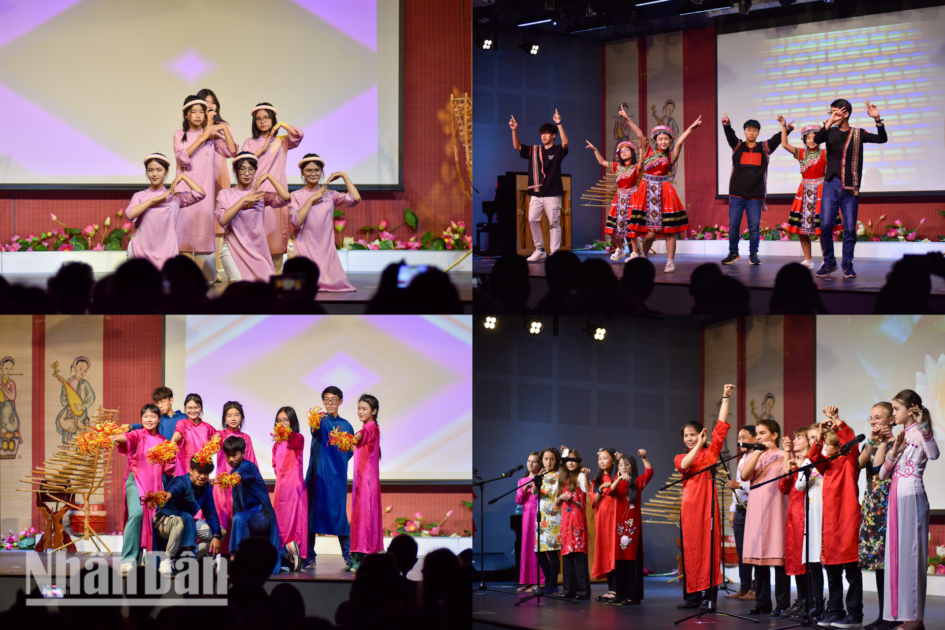 Các tiết mục biểu diễn của những bạn trẻ tham gia Dự án Toucher Arts mang đến những góc nhìn đa dạng, mang đậm nét truyền thống độc đáo và cả hiện đại, đáp ứng được sự mong đợi của những người tham dự. (Ảnh: MINH DUY)