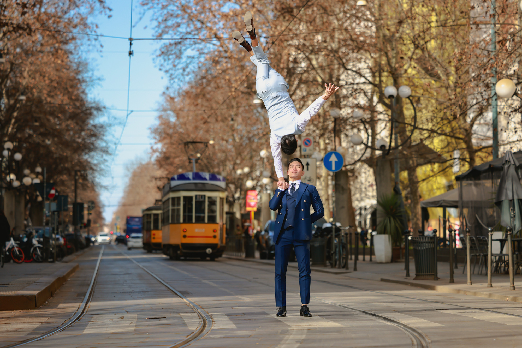 Những con đường đẹp ở Milan.