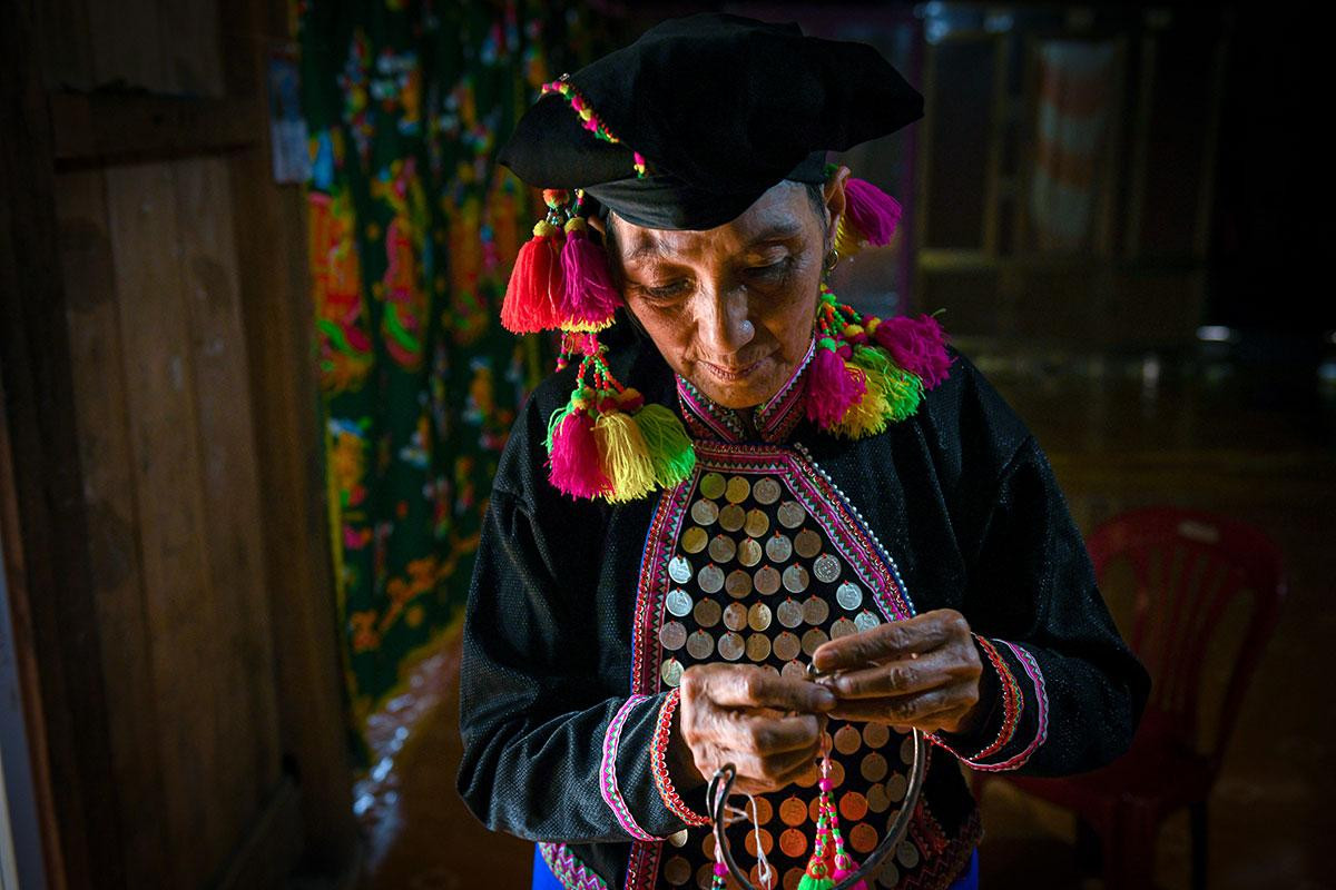 Người Si La. (Ảnh: TRẦN THÀNH ĐẠT)