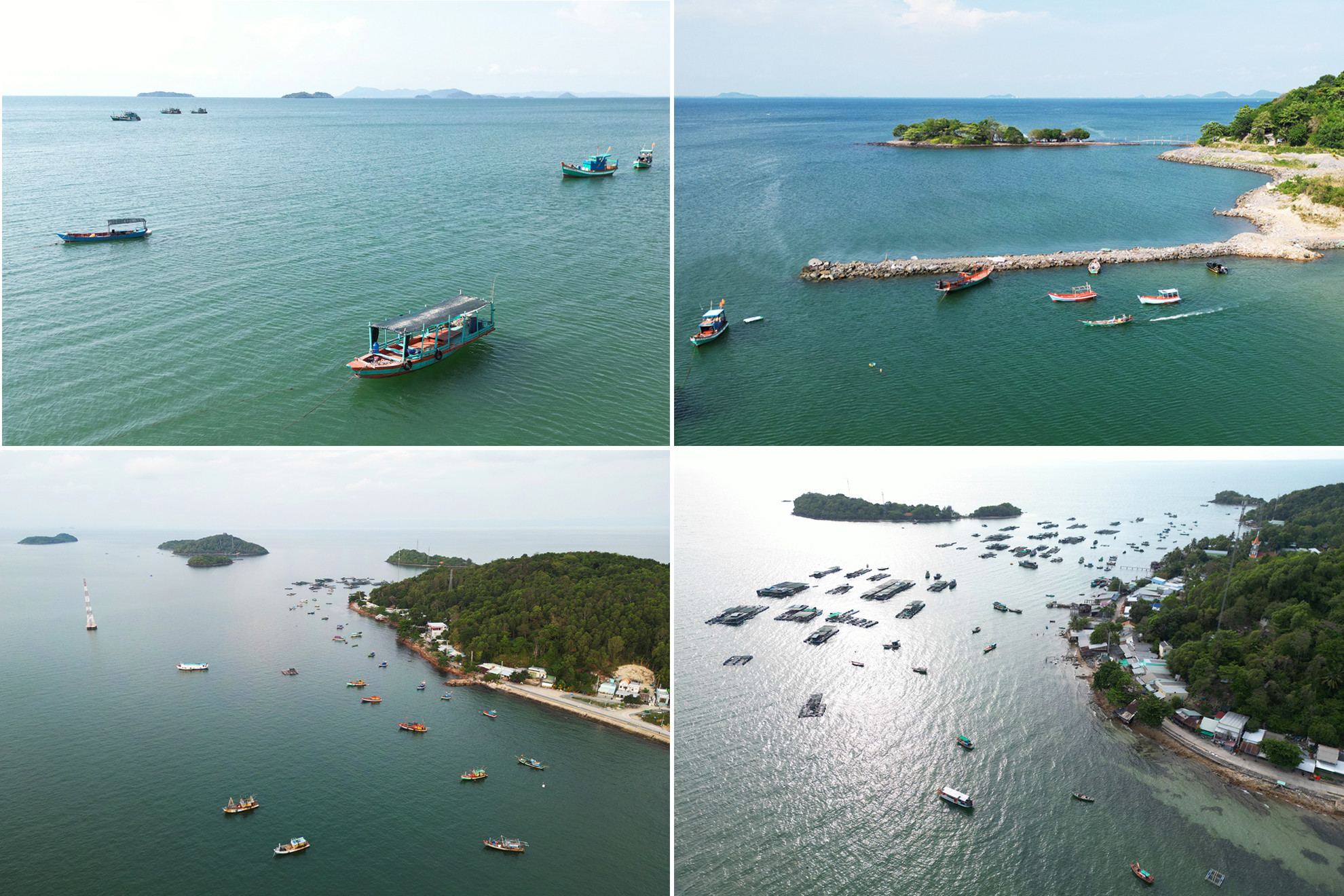 Với điều kiện tự nhiên thuận lợi, ngư dân xã đảo Tiên Hải đang phát triển mạnh nghề nuôi cá lồng bè trên biển, khai thác hiệu quả tiềm năng kinh tế thủy sản này, vươn lên làm giàu.