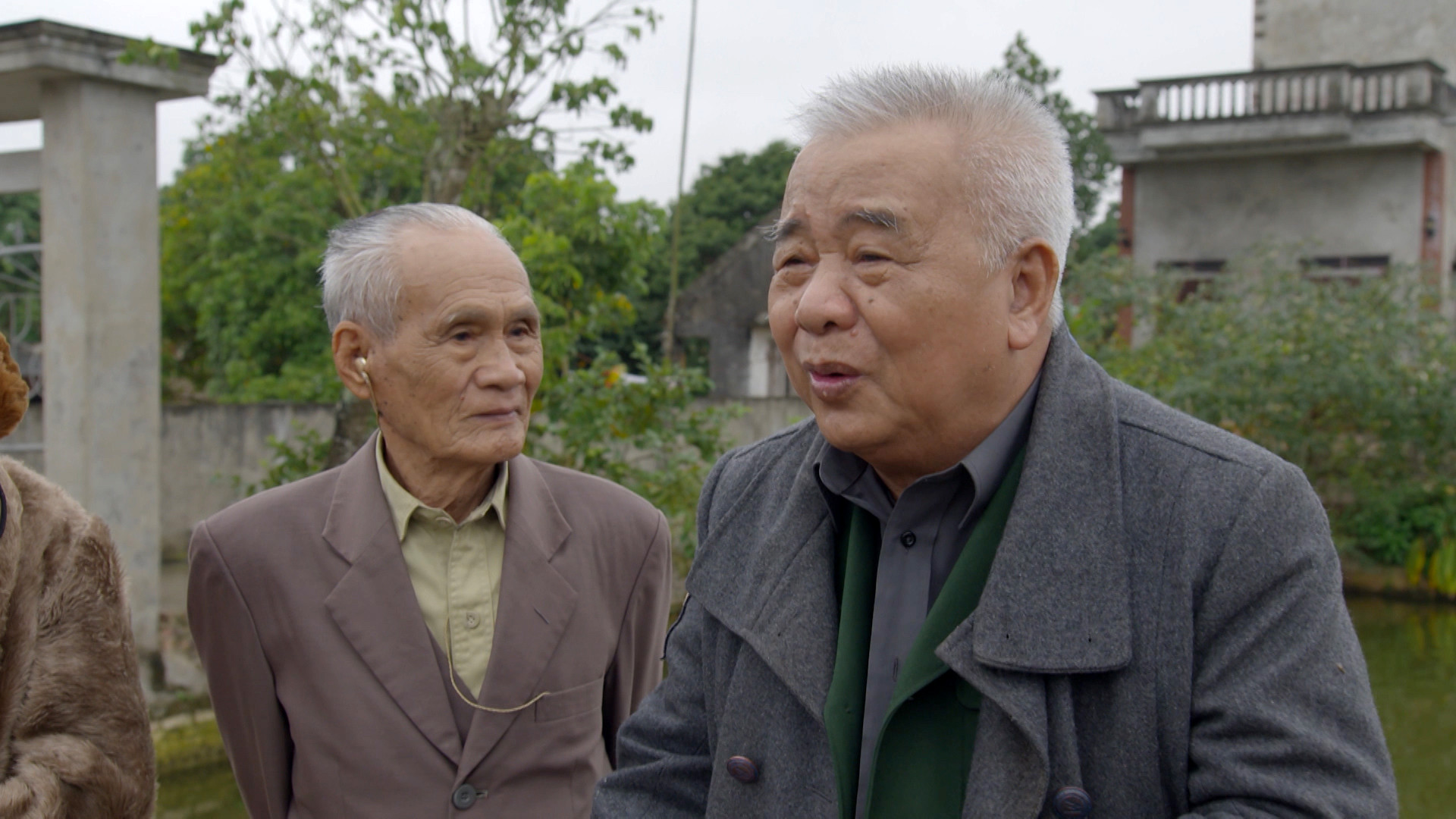 Những người cựu chiến binh Điện Biên Phủ trong phim "Chuyện những người lính già".