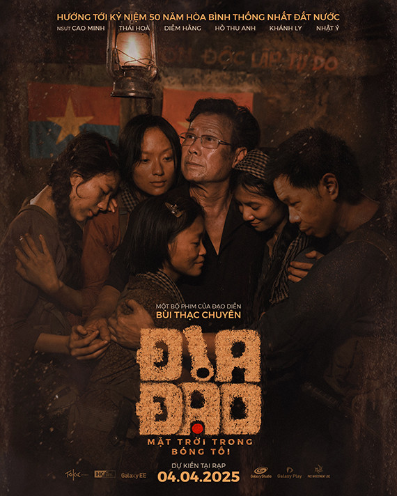 NSƯT Cao Minh trong poster phim.