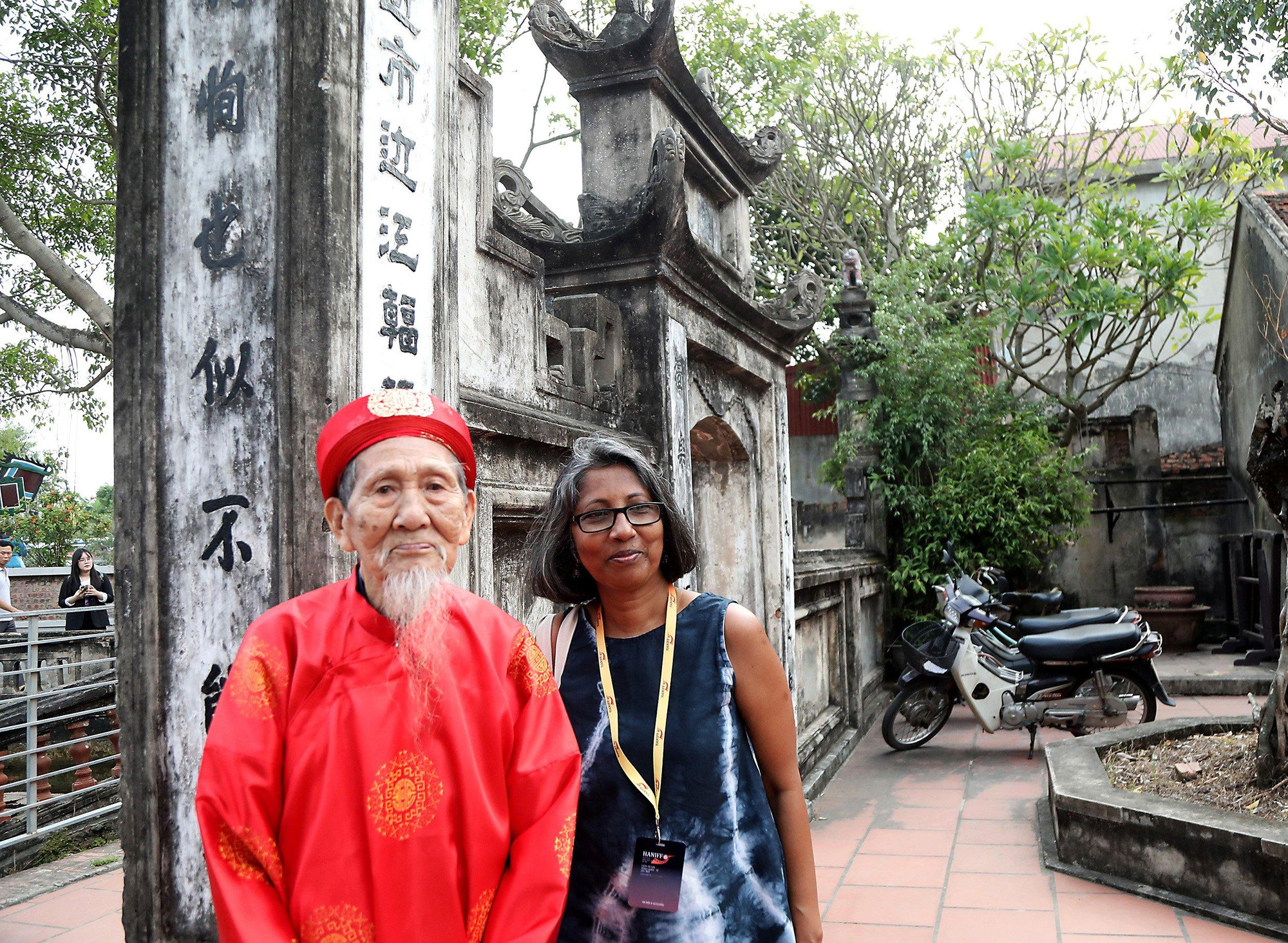 Lưu lại hình ảnh ấn tượng trong chuyến đi.