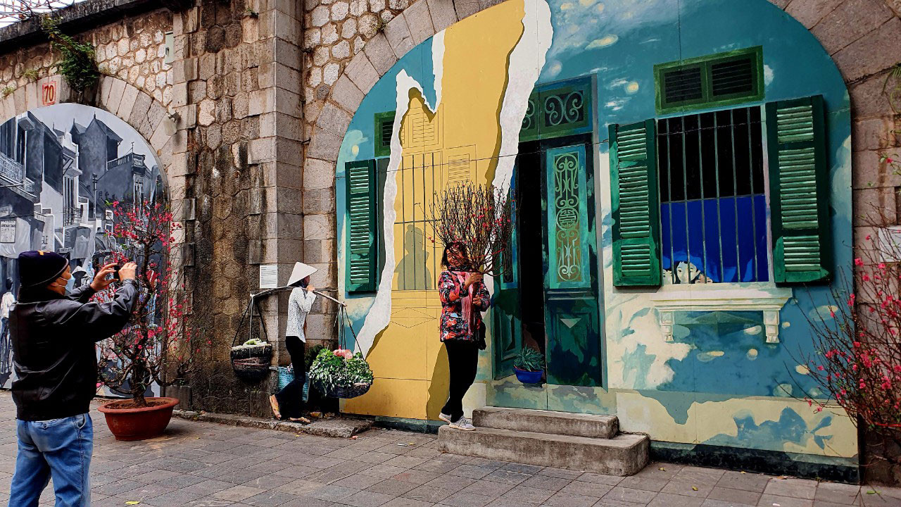 Niềm vui mỗi dịp xuân về. (Ảnh: KHIẾU MINH) Niềm vui mỗi dịp xuân về. (Ảnh: KHIẾU MINH)