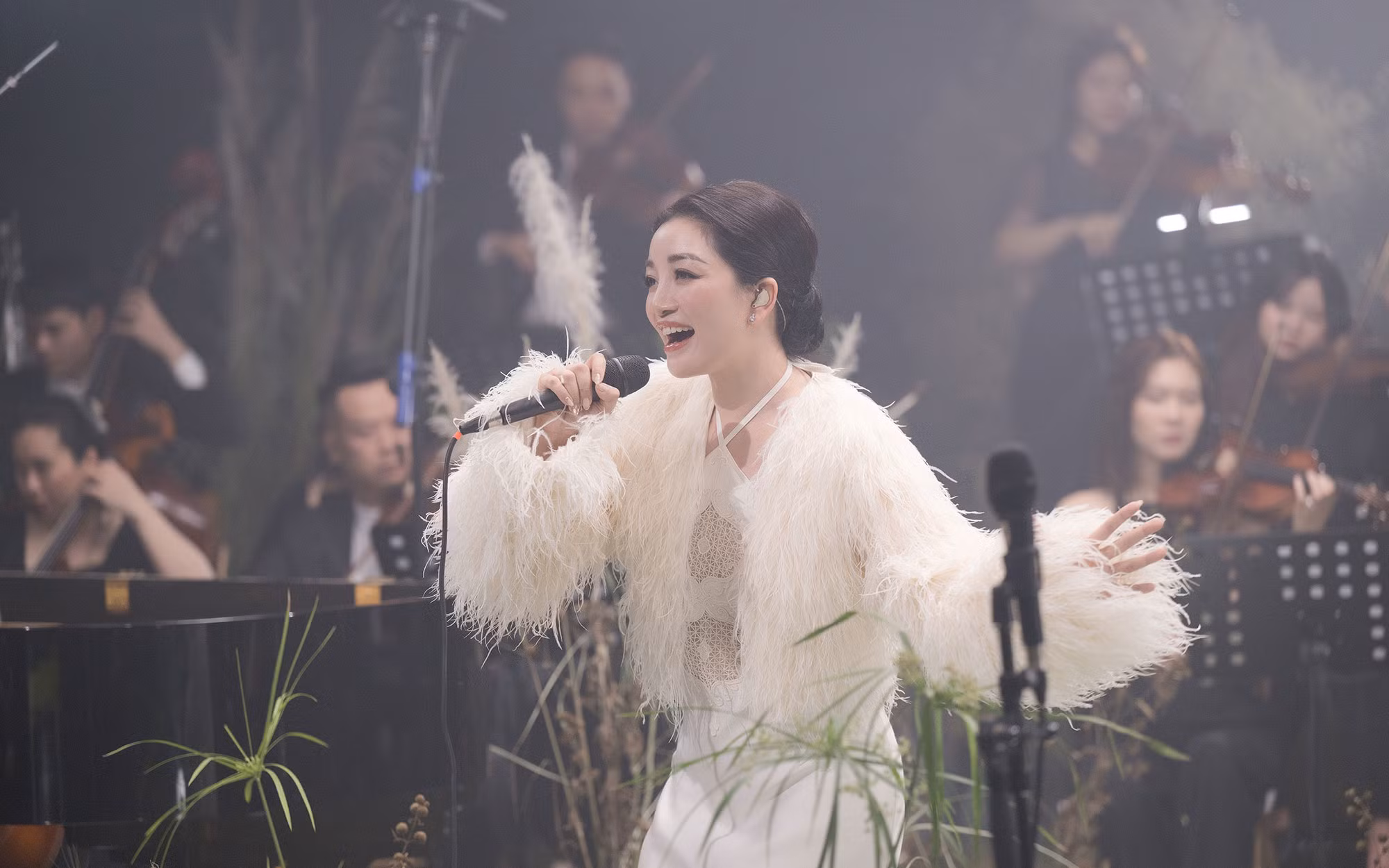 Phạm Thu Hà "phiêu" trong chương trình.