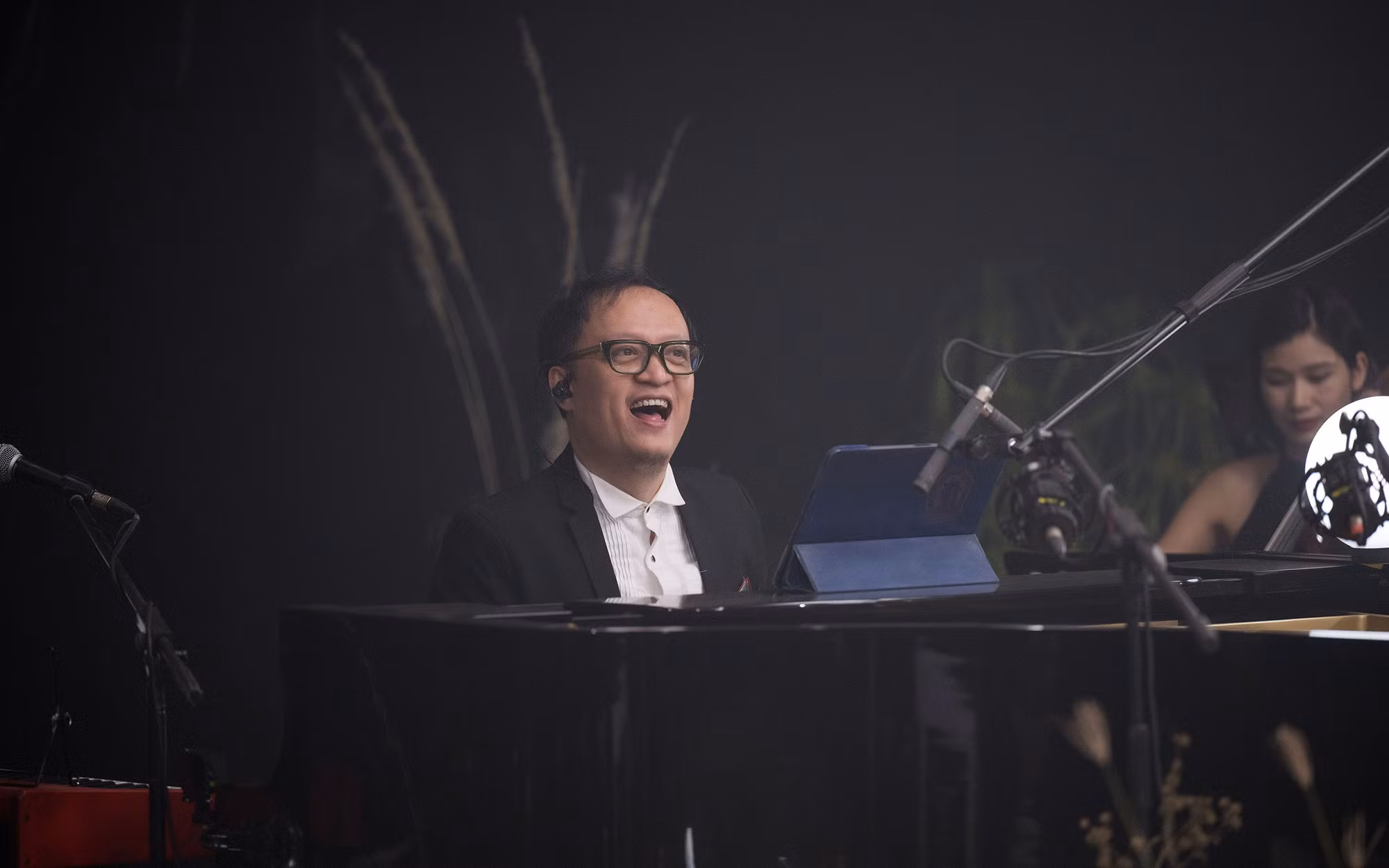 Nhạc sĩ Tuấn Nam trong chương trình.