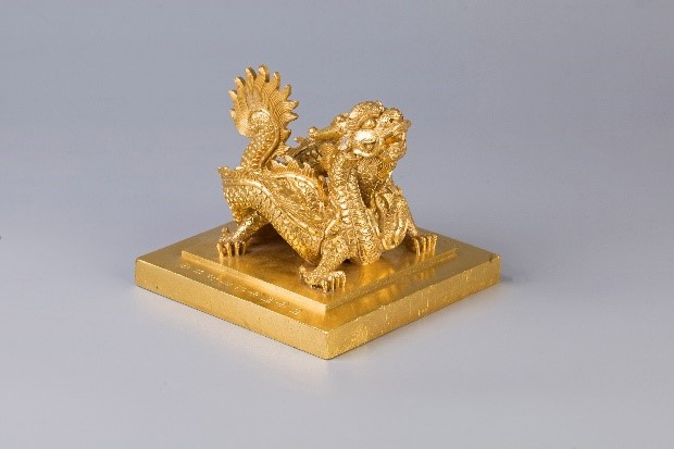 Ấn Hoàng đế tôn thân chi bảo. (Ảnh: Bảo tàng Lịch sử quốc gia)