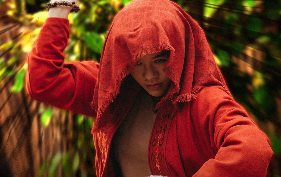 Diễn viên Hoàng Kim Ngọc trong "Đèn âm hồn".