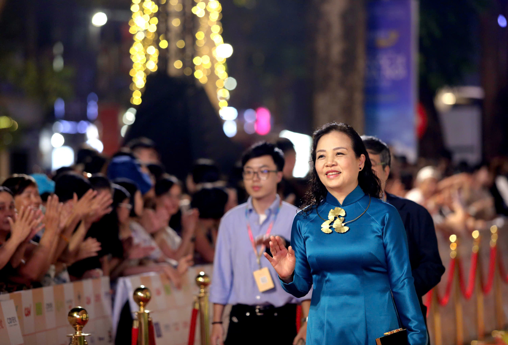 Tiến sĩ Ngô Phương Lan, Chủ tịch Hiệp hội Xúc tiến Phát triển điện ảnh Việt Nam.