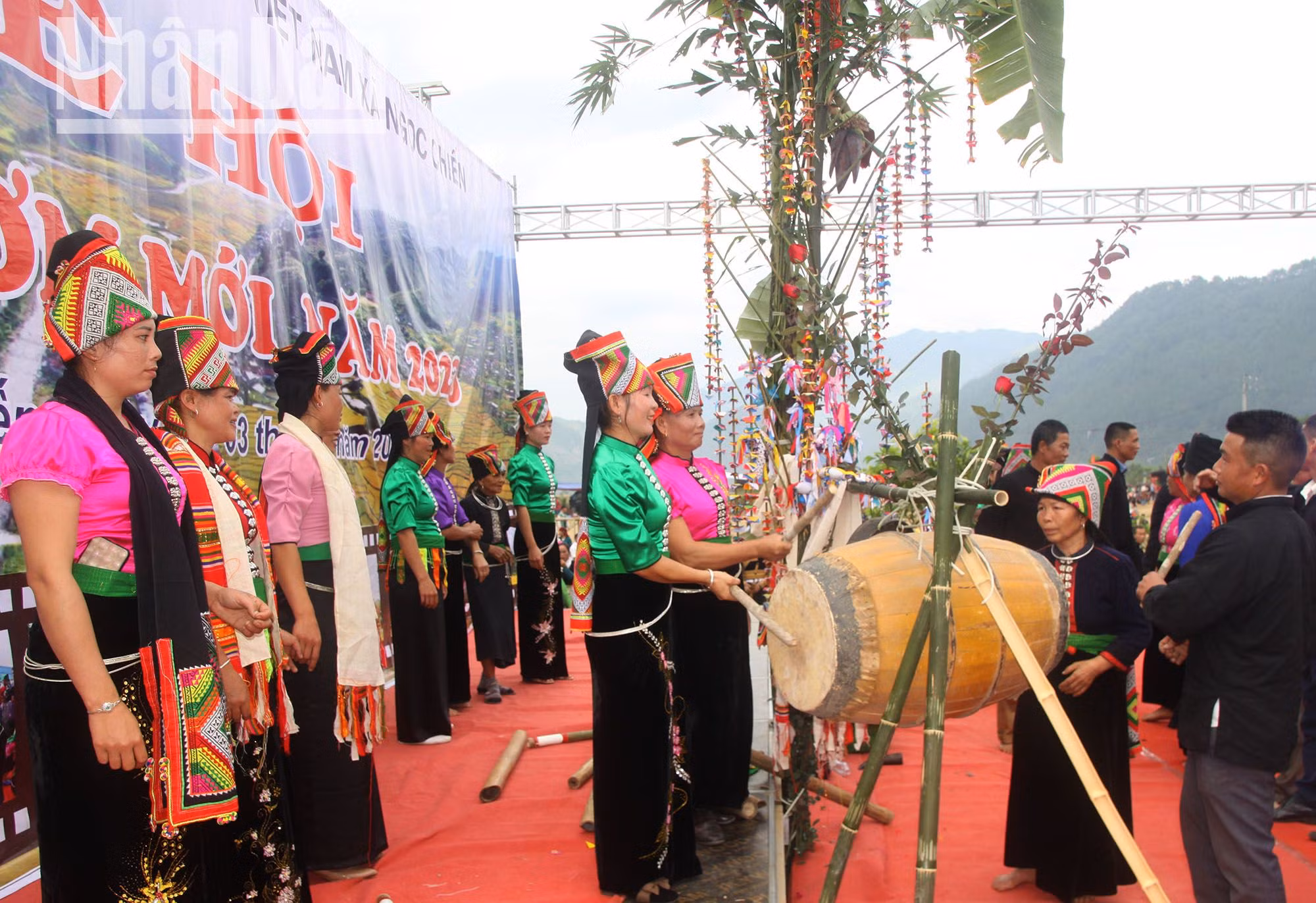 Tại các lễ hội, tỉnh Sơn La đã lồng ghép được các hoạt động văn hóa truyền thống của đồng bào dân tộc La Ha. (Ảnh: Phan Thảo)