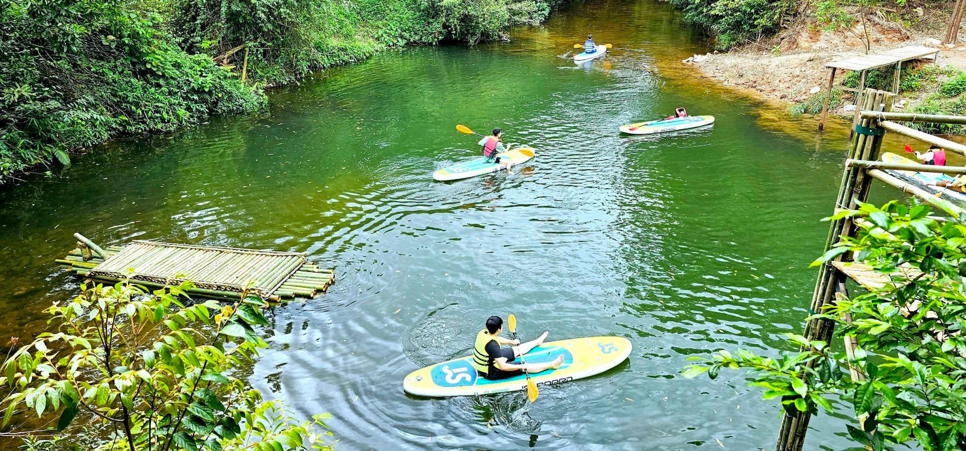 Khu du lịch Am Vap Farm Kỳ Thượng, thành phố Hạ Long hấp dẫn du khách đến trải nghiệm và khám phá.