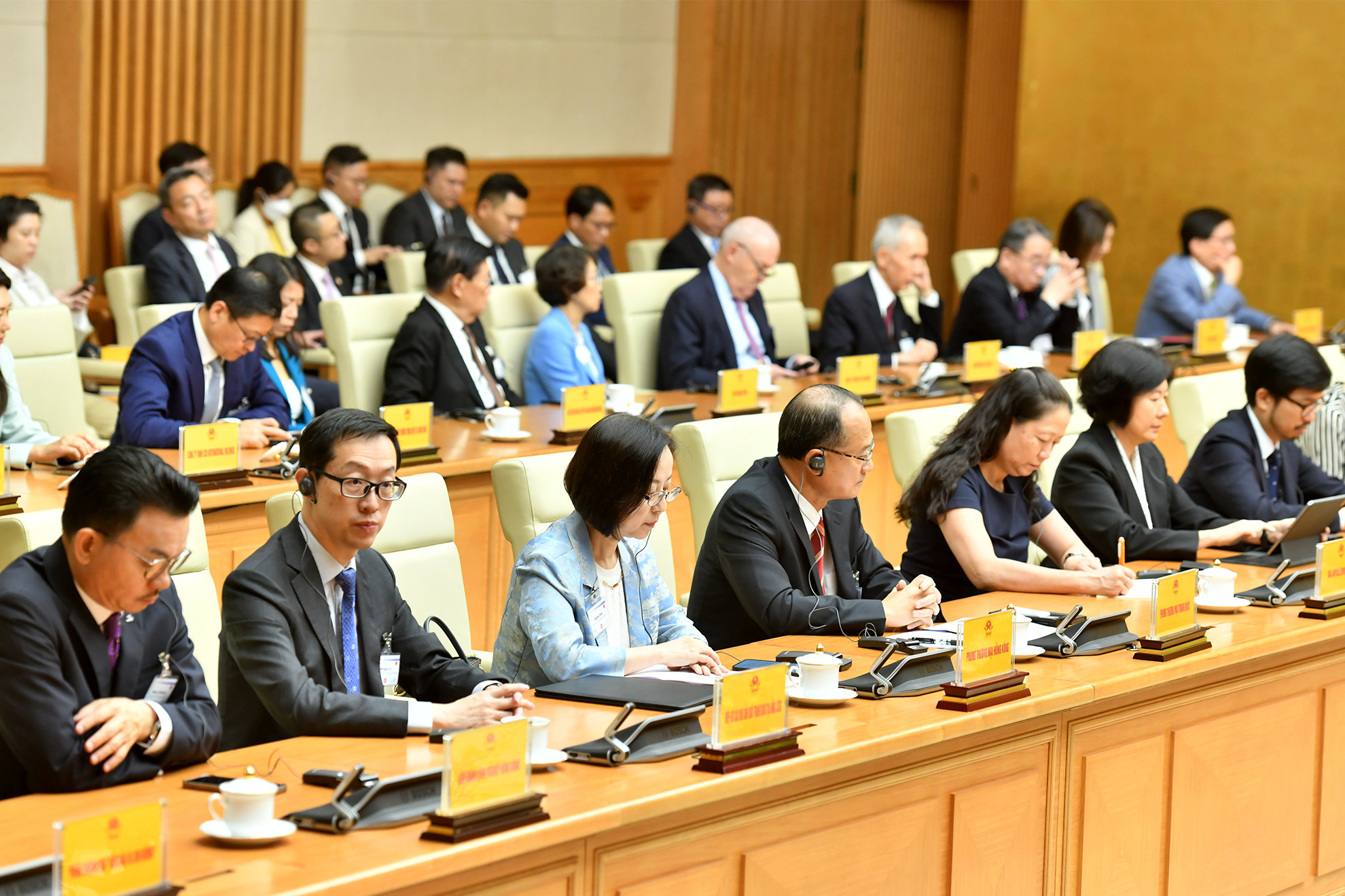 Các đại biểu tham dự Tọa đàm doanh nghiệp Việt Nam-Hồng Kông (Trung Quốc).