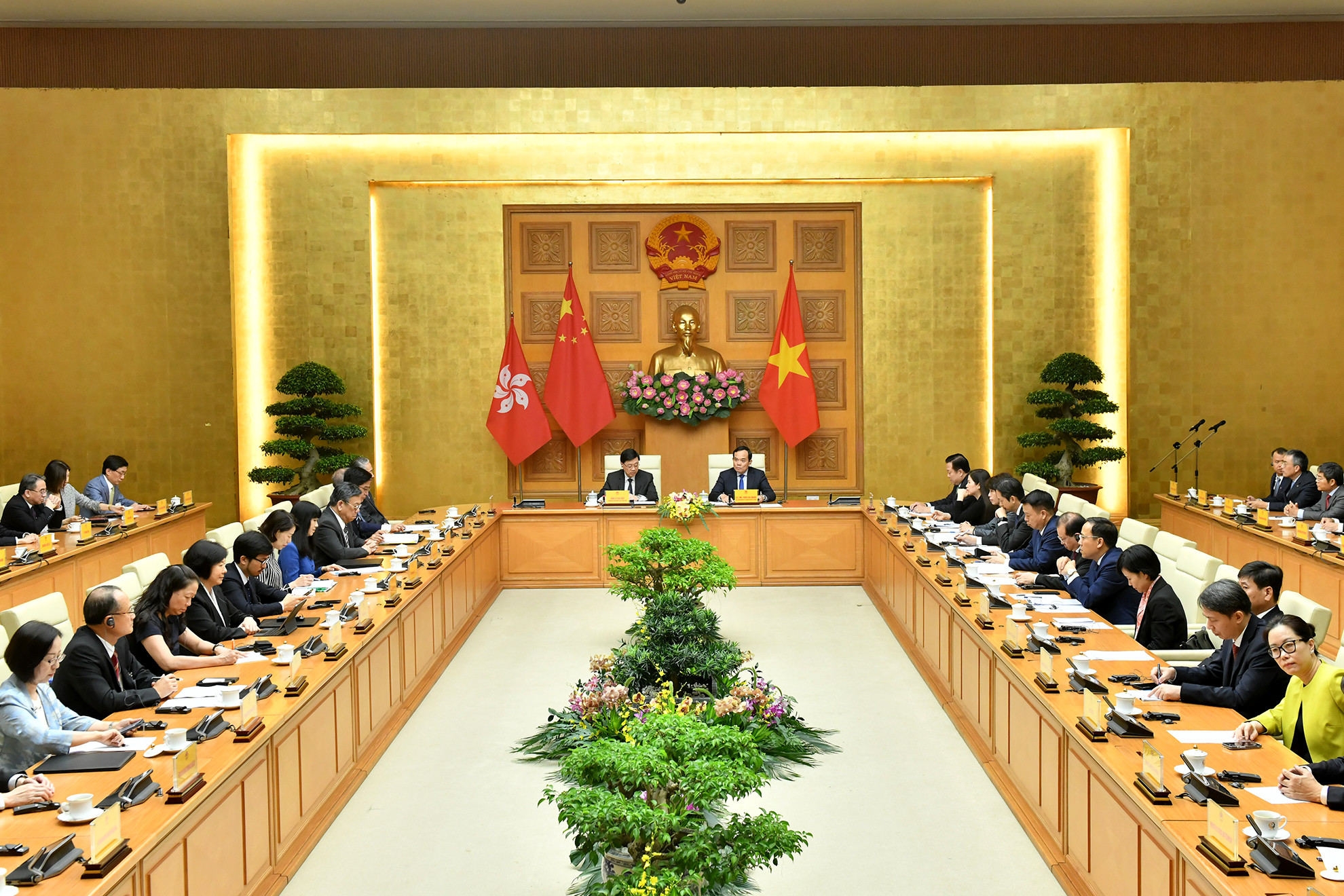 Quang cảnh Tọa đàm doanh nghiệp Việt Nam-Hồng Kông (Trung Quốc).