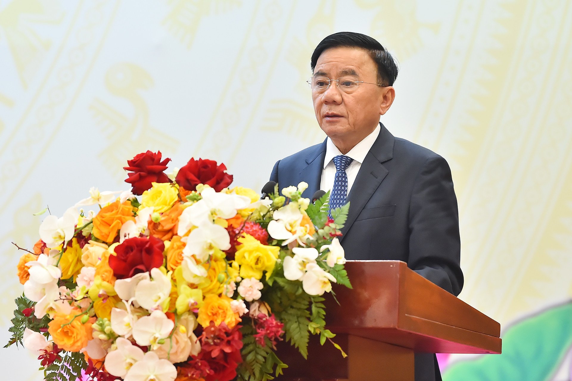 Thường trực Ban Bí thư Trần Cẩm Tú phát biểu chỉ đạo hội nghị.