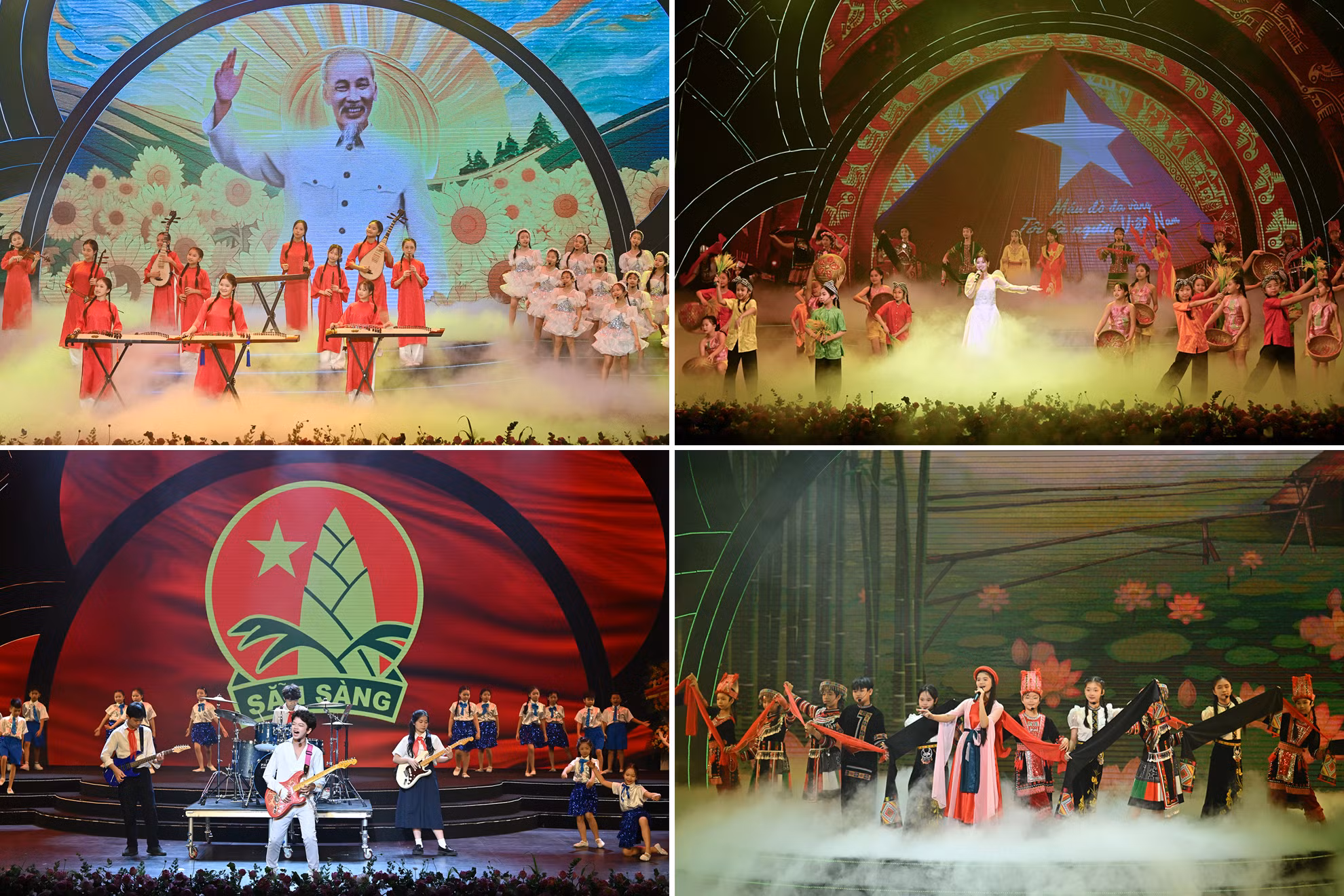 Các tiết mục văn nghệ đặc sắc được trình diễn tại Lễ tuyên dương năm nay.