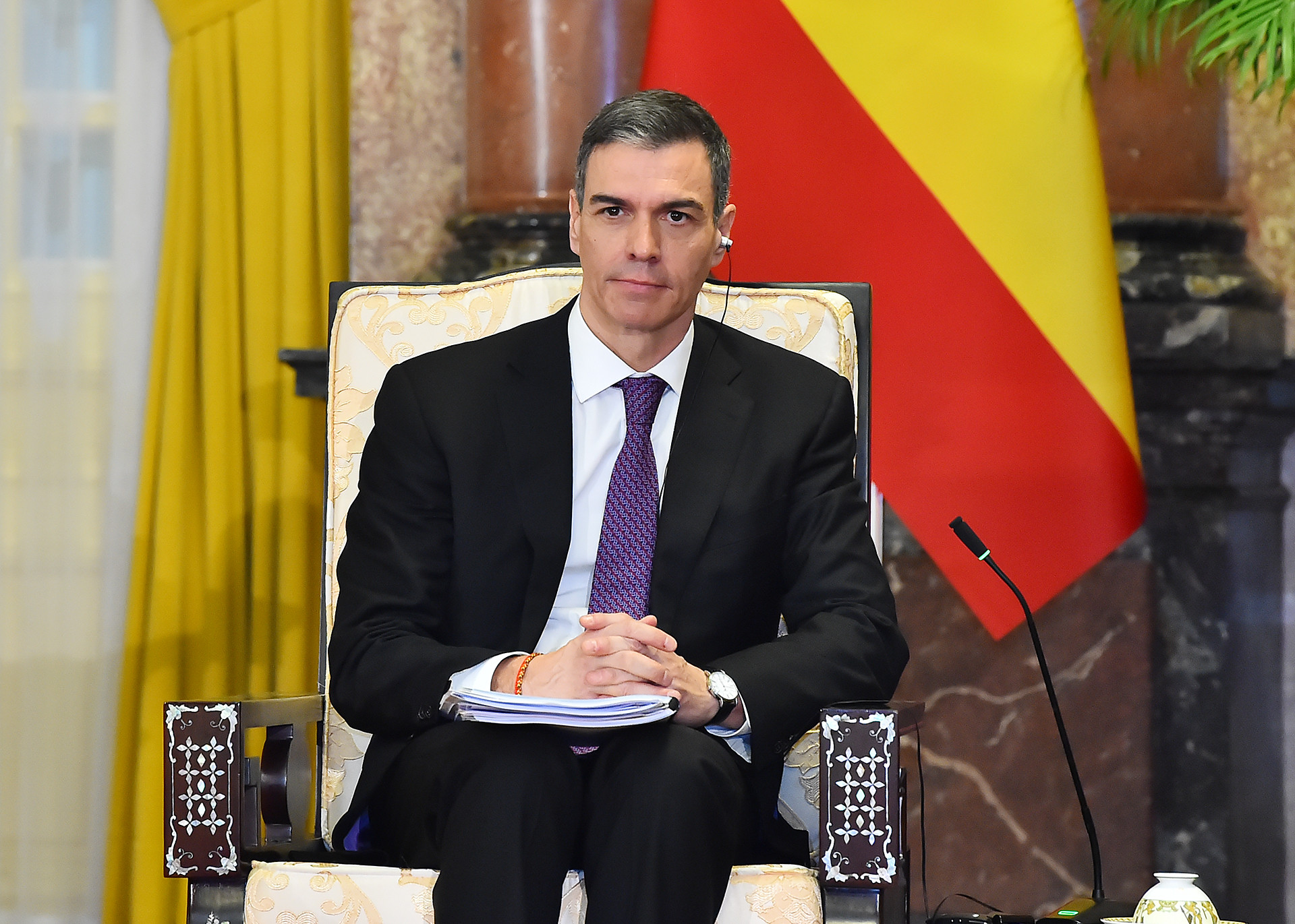 [Ảnh] Chủ tịch nước Lương Cường tiếp Thủ tướng Vương quốc Tây Ban Nha Pedro Sanchez ảnh 4