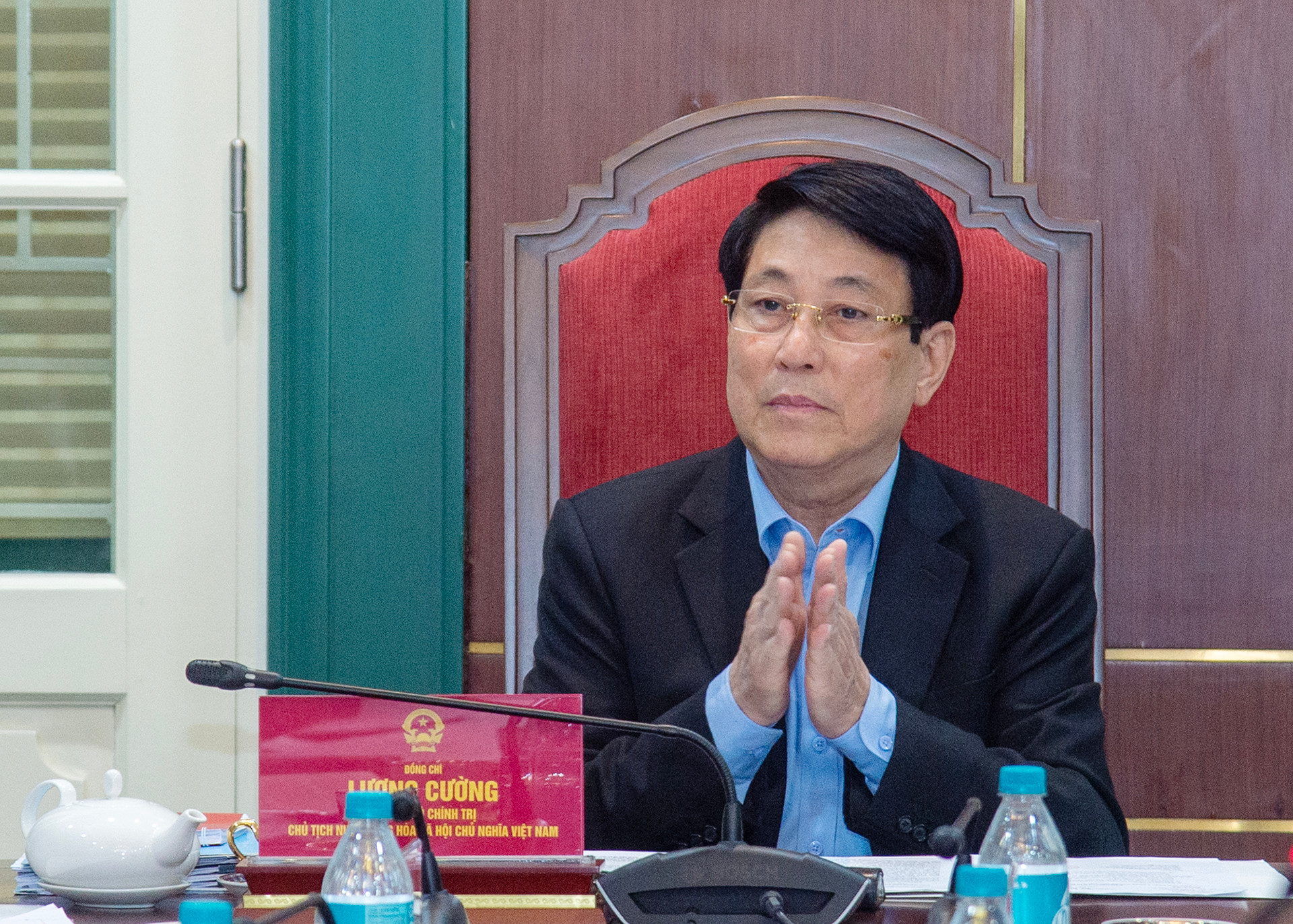 Chủ tịch nước Lương Cường chủ trì buổi làm việc với Ban Nội chính Trung ương – Cơ quan Thường trực của Ban Chỉ đạo Cải cách Tư pháp Trung ương.