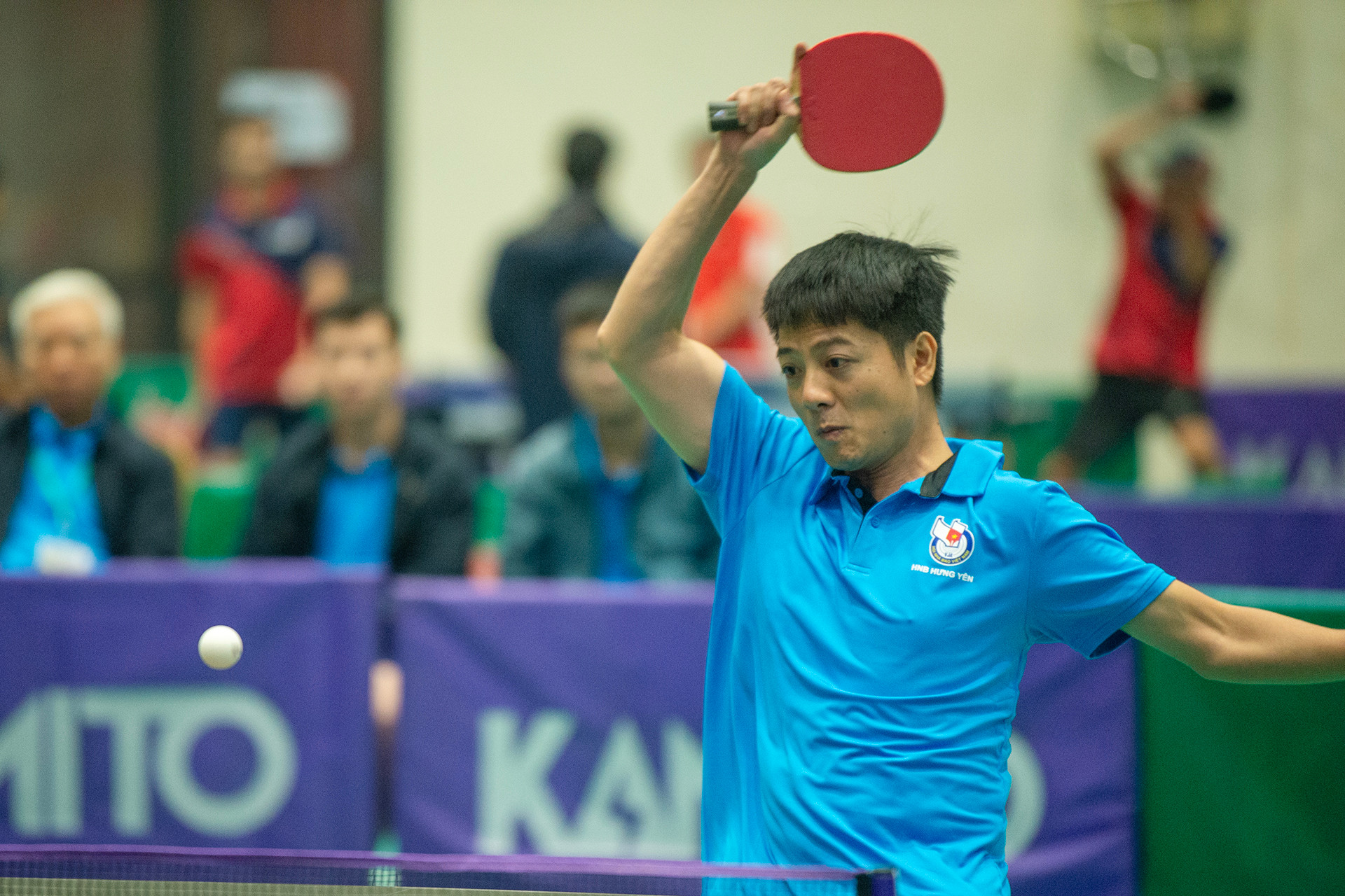 Giải vô địch Bóng bàn Hội Nhà báo Việt Nam lần thứ 17-Tranh cúp Sao Vàng 2024 diễn ra từ 1-3/12 tại Nhà thi đấu Cầu Giấy, số 35 Trần Quý Kiên, thành phố Hà Nội.