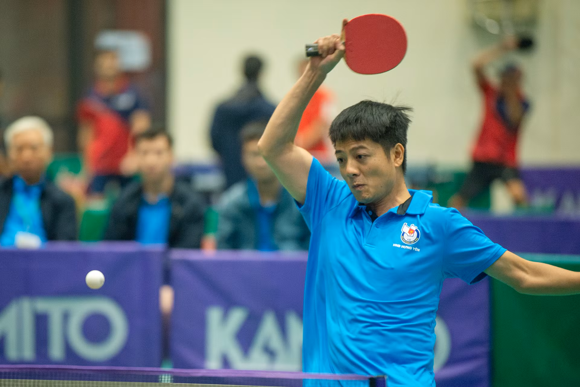 Giải vô địch Bóng bàn Hội Nhà báo Việt Nam lần thứ 17-Tranh cúp Sao Vàng 2024 diễn ra từ 1-3/12 tại Nhà thi đấu Cầu Giấy, số 35 Trần Quý Kiên, thành phố Hà Nội.