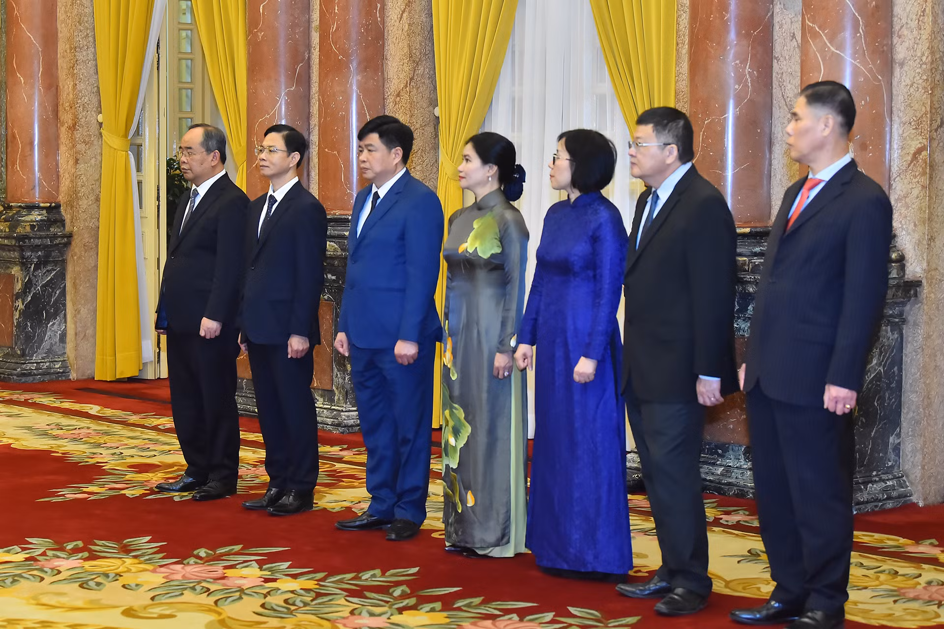 Các đại biểu Việt Nam tham dự buổi tiếp. Các đại biểu Việt Nam tham dự buổi tiếp.