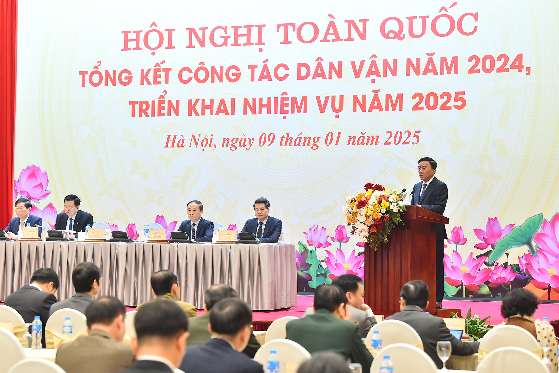 Thường trực Ban Bí thư Trần Cẩm Tú gợi mở phương hướng, nhiệm vụ của công tác dân vận trong thời gian tới.