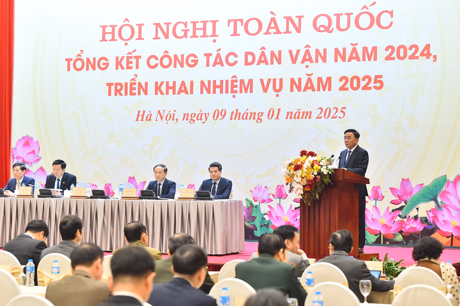 Thường trực Ban Bí thư Trần Cẩm Tú gợi mở phương hướng, nhiệm vụ của công tác dân vận trong thời gian tới.