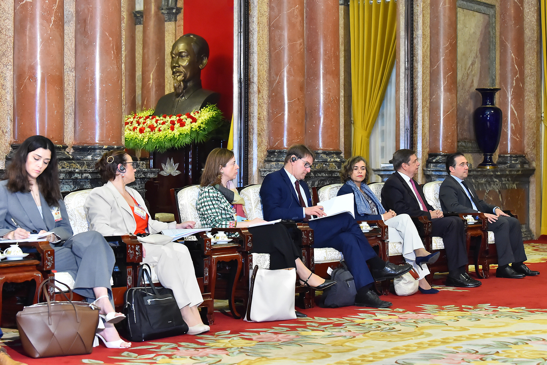 [Ảnh] Chủ tịch nước Lương Cường tiếp Thủ tướng Vương quốc Tây Ban Nha Pedro Sanchez ảnh 6