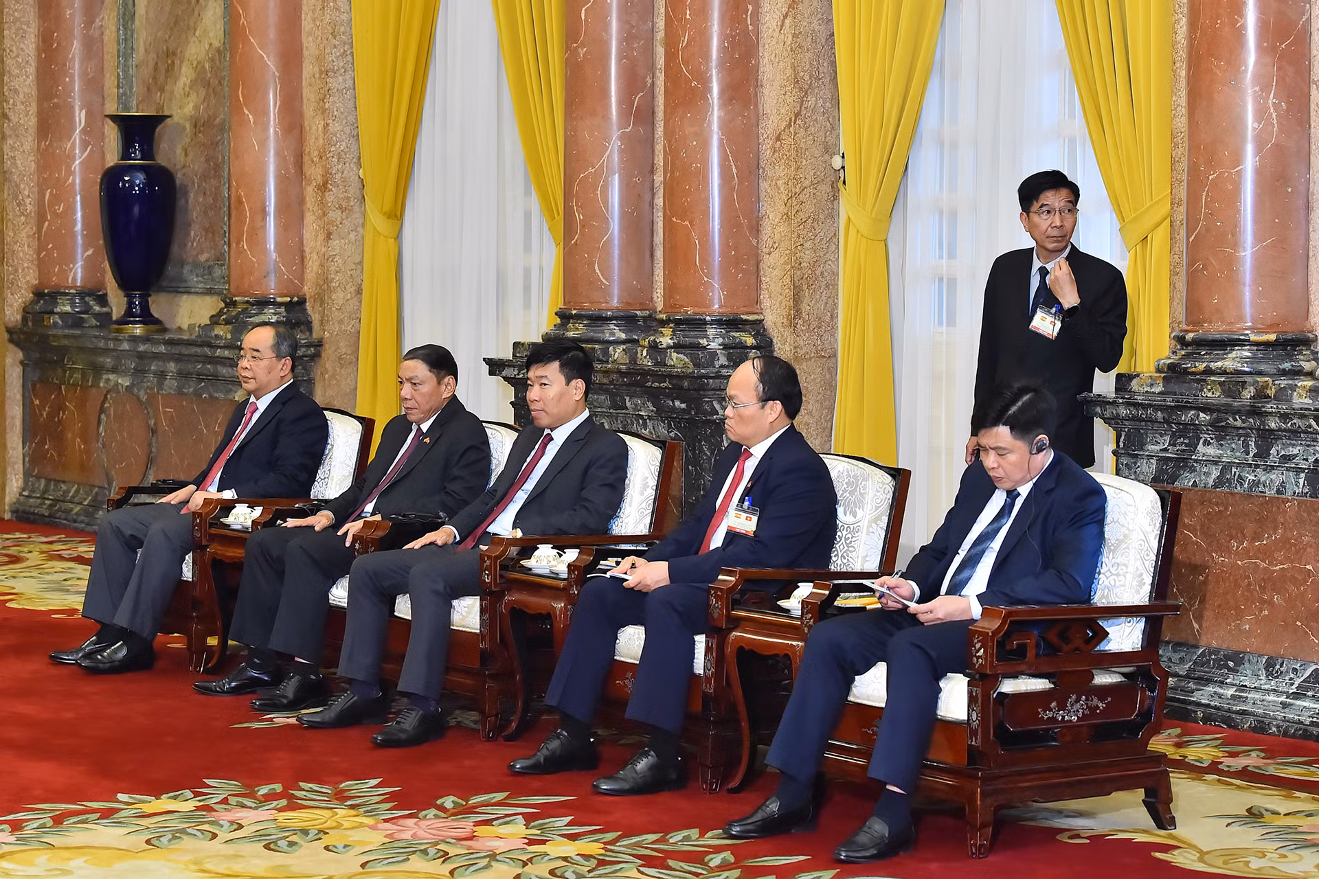 [Ảnh] Chủ tịch nước Lương Cường tiếp Thủ tướng Vương quốc Tây Ban Nha Pedro Sanchez ảnh 5