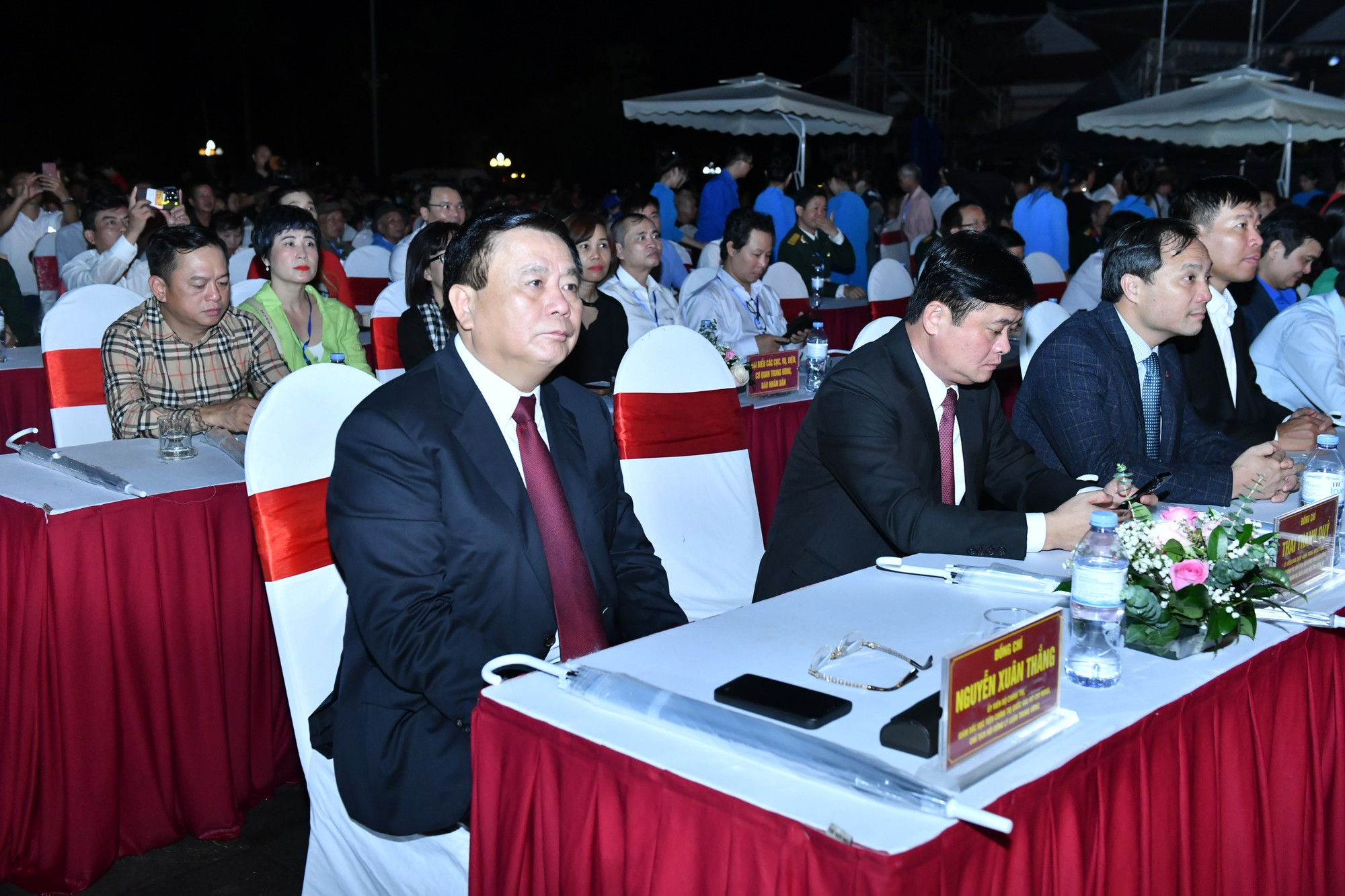 Đồng chí Nguyễn Xuân Thắng, Ủy viên Bộ Chính trị, Giám đốc Học viện Chính trị quốc gia Hồ Chí Minh, Chủ tịch Hội đồng Lý luận Trung ương tham dự chương trình.