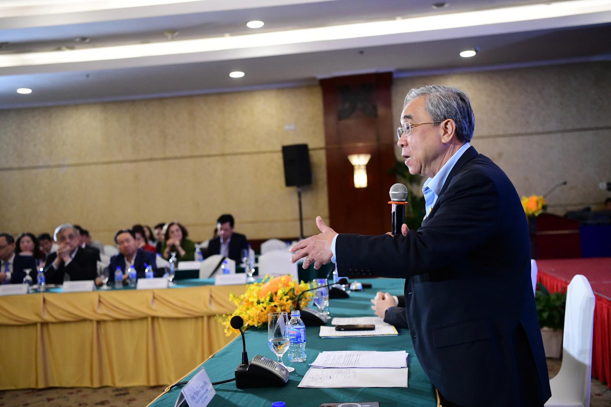 Ông Nguyễn Ngọc Hòa, Chủ tịch Hiệp hội Doanh nghiệp Thành phố Hồ Chí Minh.