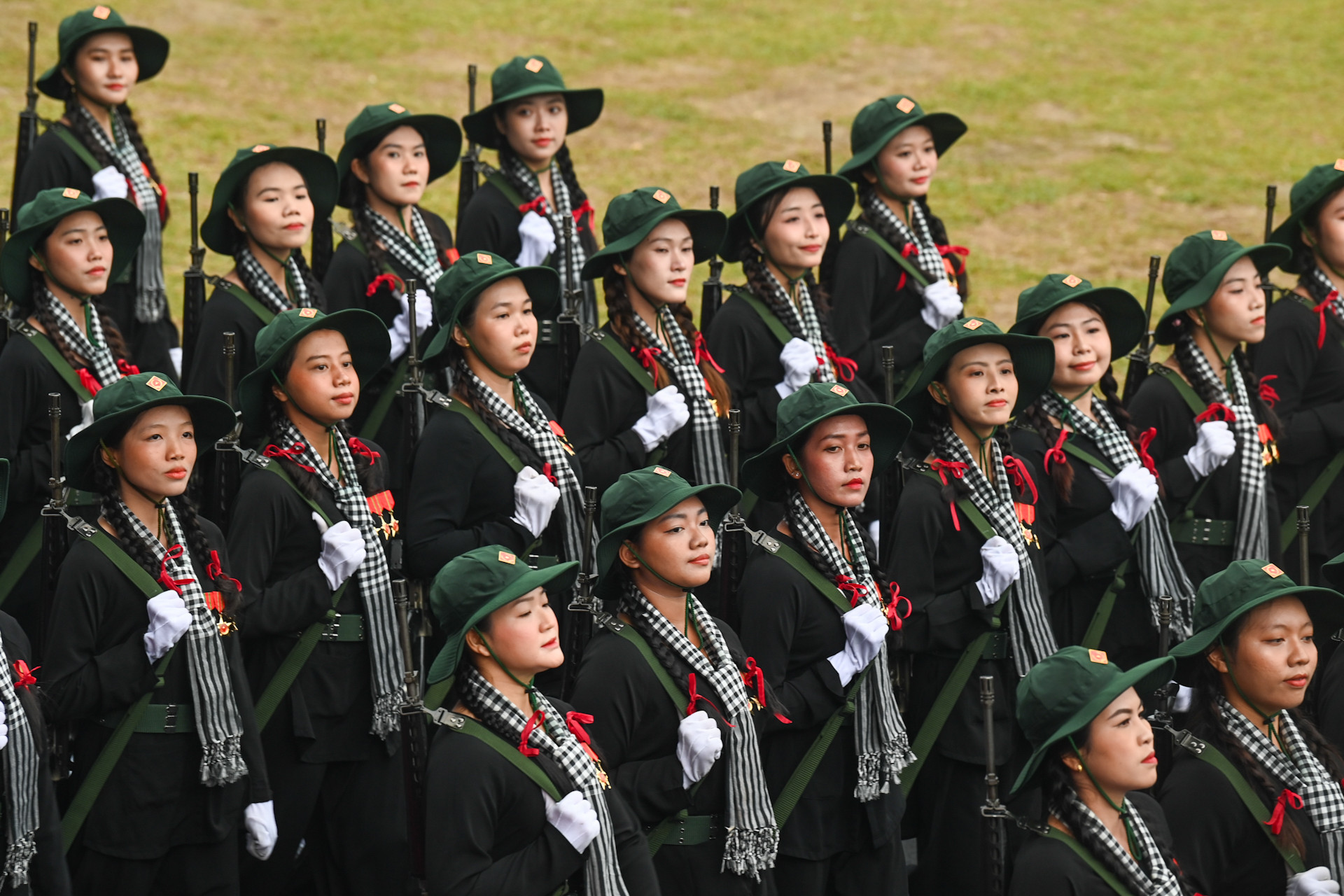 Khối Nữ Du kích miền Nam.