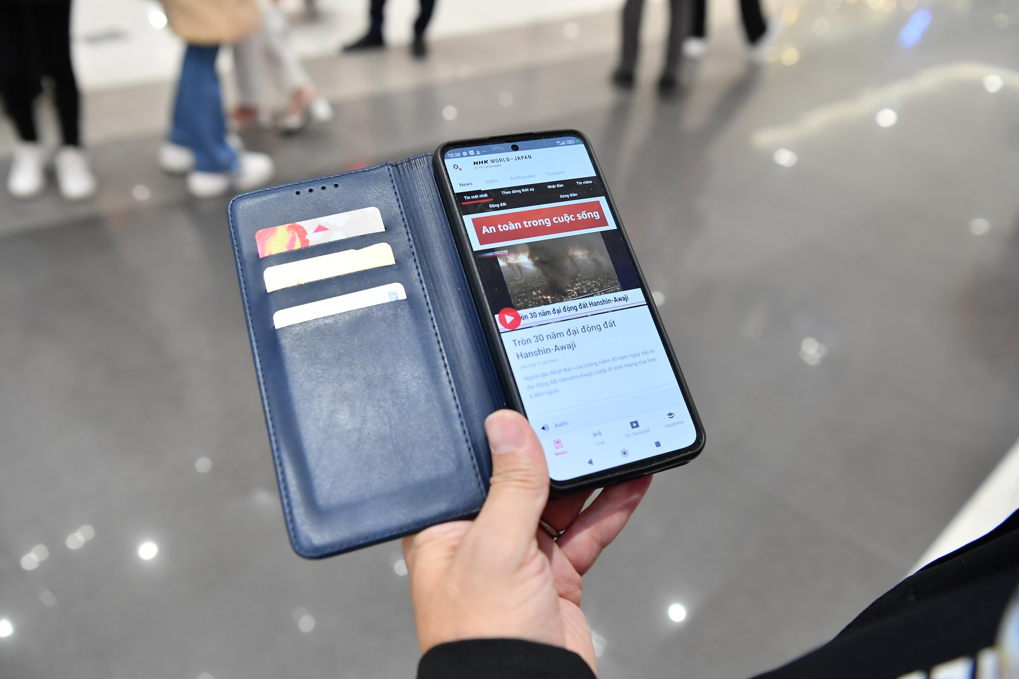 Dịch vụ tiếng Việt Nam trên ứng dụng NHK World-Japan. Dịch vụ tiếng Việt Nam trên ứng dụng NHK World-Japan.