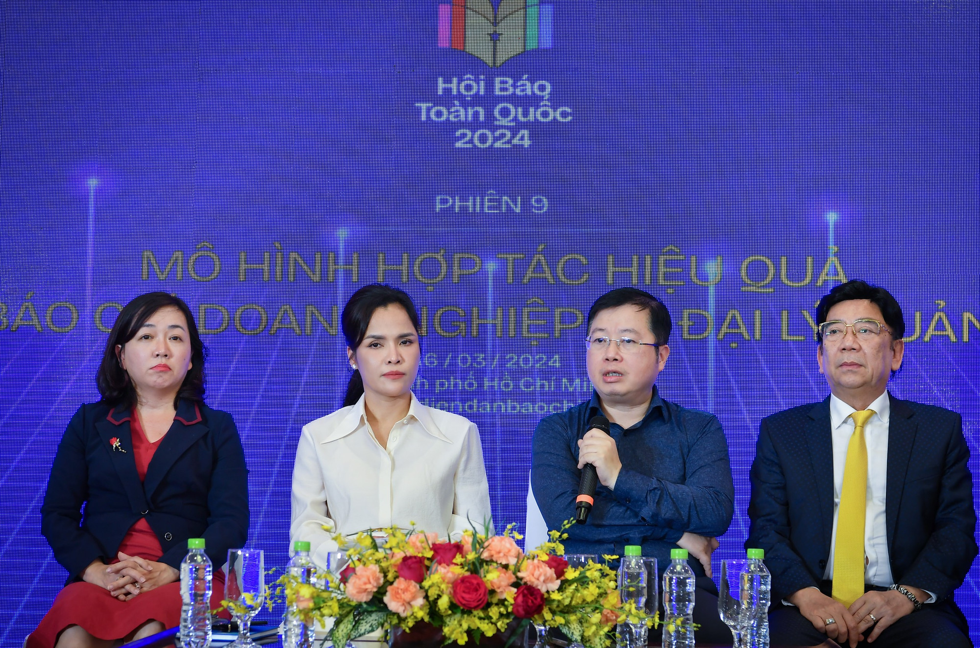 Thứ trưởng Thông tin và Truyền thông Nguyễn Thanh Lâm chia sẻ trong phiên tọa đàm.