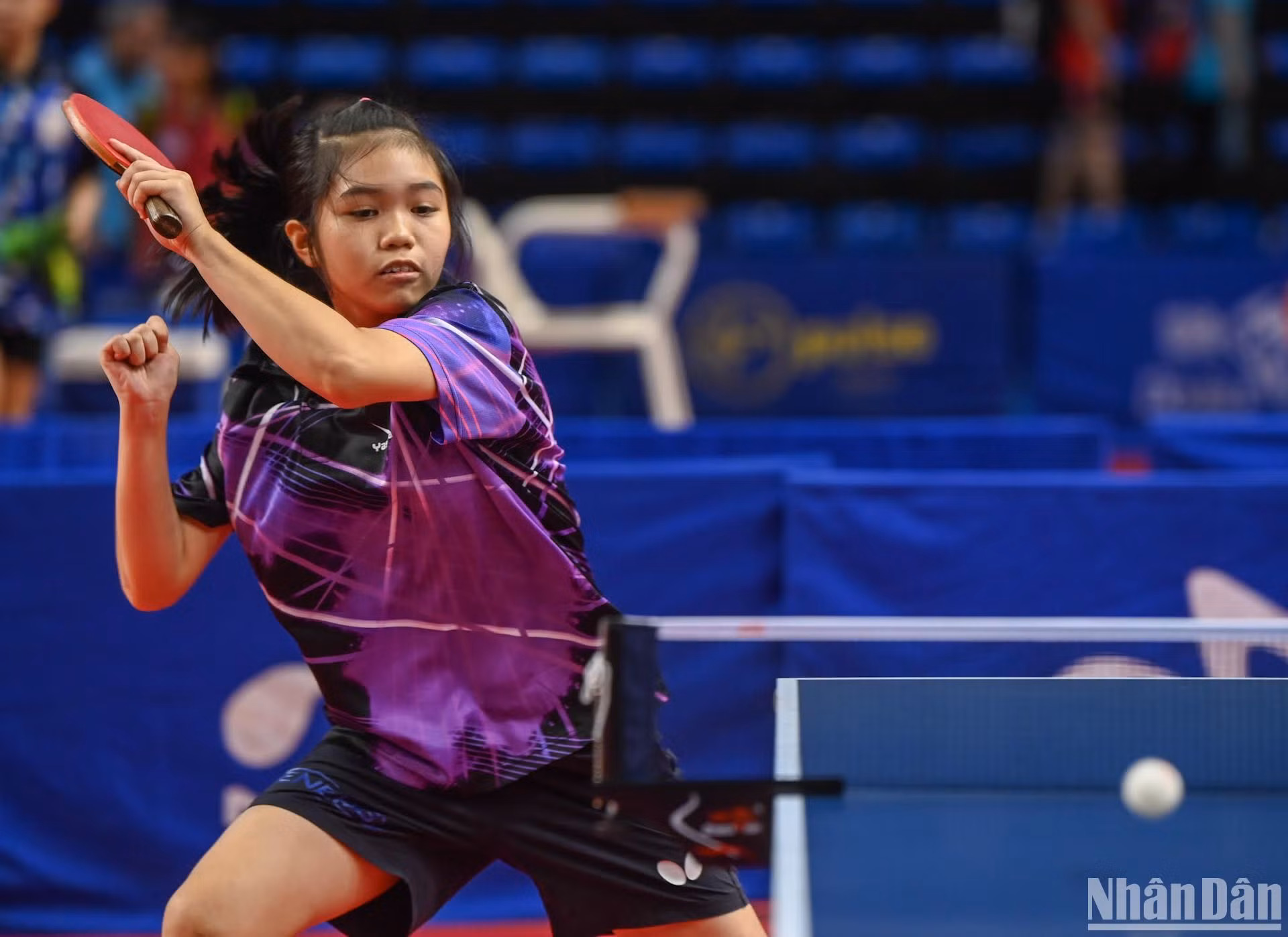 [Ảnh] Những trận đầu tiên tại Giải vô địch bóng bàn quốc gia Báo Nhân Dân lần thứ 41 ảnh 10