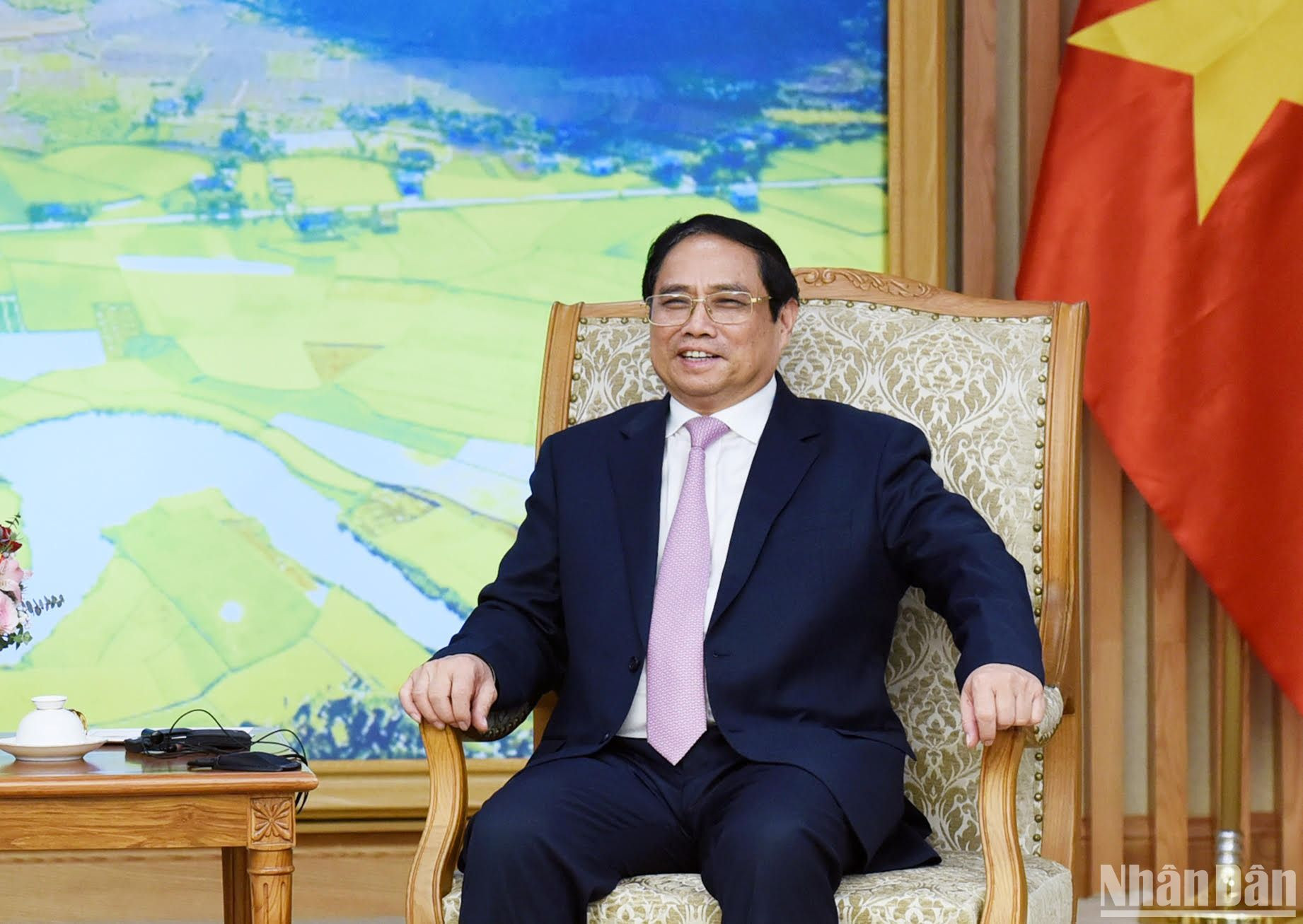 Thủ tướng Phạm Minh Chính hoan nghênh Bộ trưởng Christian Hofer đến Việt Nam, đồng chủ trì Hội nghị; tin tưởng Bộ trưởng và đoàn Thụy Sĩ sẽ đóng góp quan trọng cho thành công của Hội nghị.