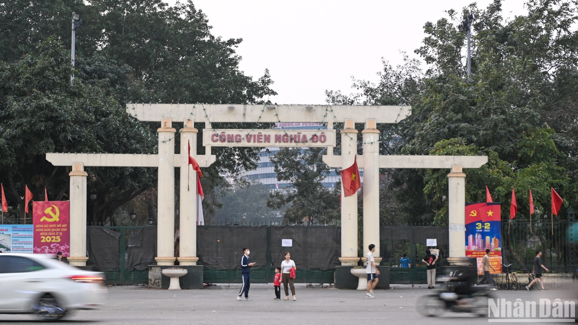 Dự kiến tháng 11/2025, Công viên Nghĩa Đô sẽ có diện mạo mới hiện đại hơn.