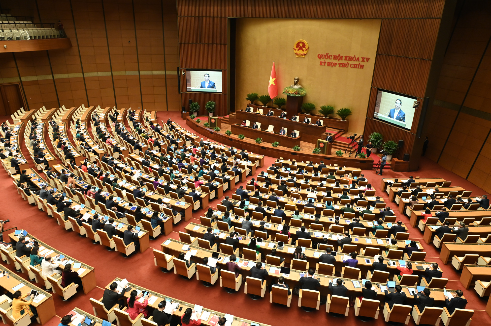 [Ảnh] Khai mạc trọng thể Kỳ họp thứ 9, Quốc hội khóa XV ảnh 10