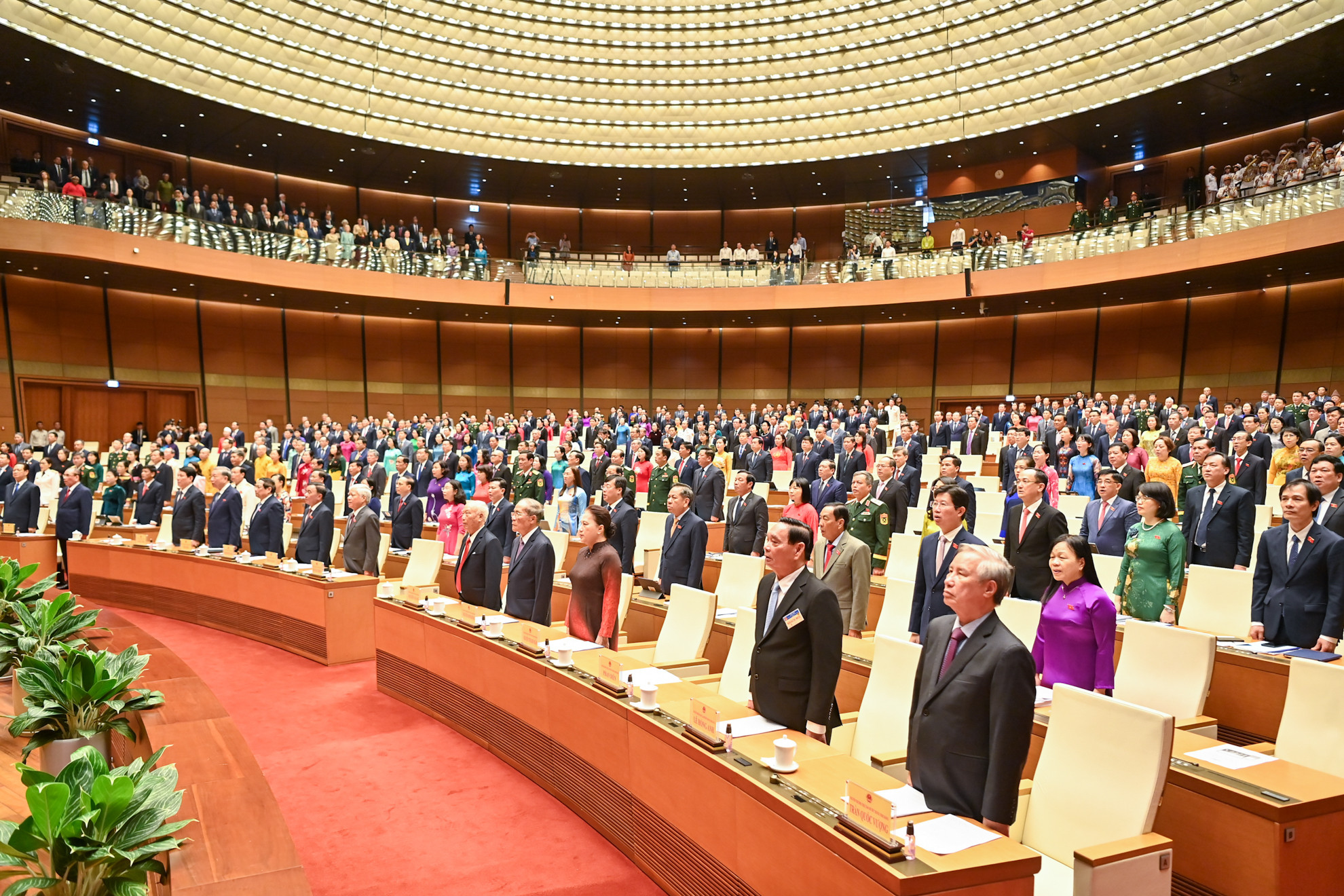 [Ảnh] Khai mạc trọng thể Kỳ họp thứ 9, Quốc hội khóa XV ảnh 2