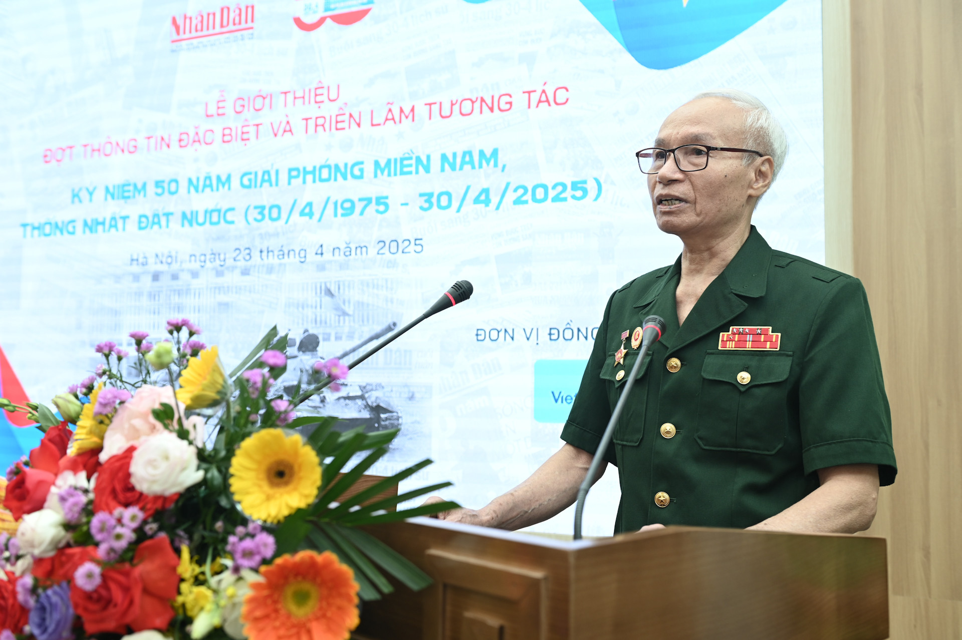 Hạ sĩ Lữ Văn Hỏa chia sẻ cảm xúc về ngày 30/4/1975.